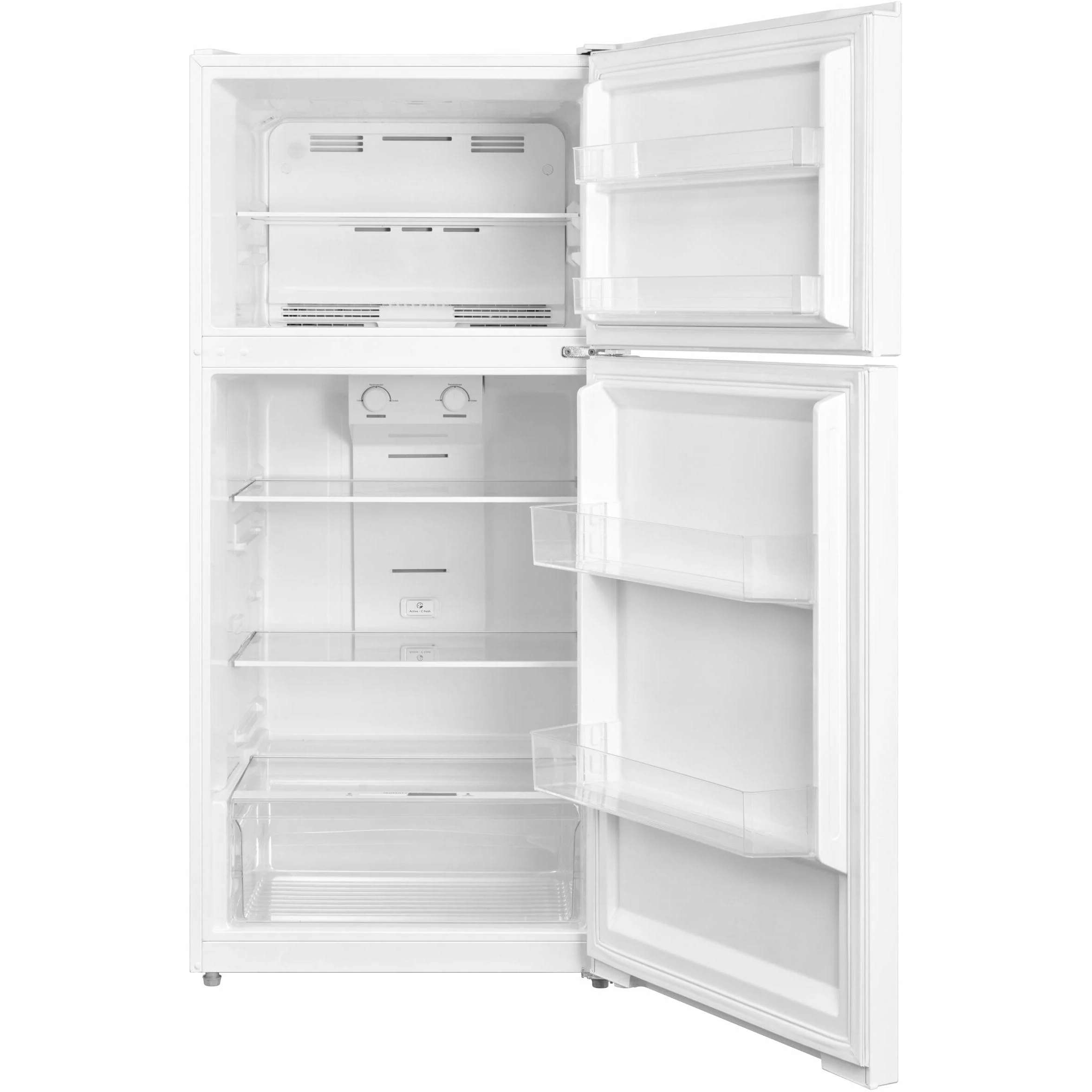 Danby 28-inch, 14.2 cu. ft. Apartment Size Top Freezer Refrigerator DFF142E1WDB - Image 2
