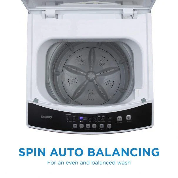 Danby 3.0 cu. ft. Top Loading Washer DWM12C1WDB-6 - Image 9