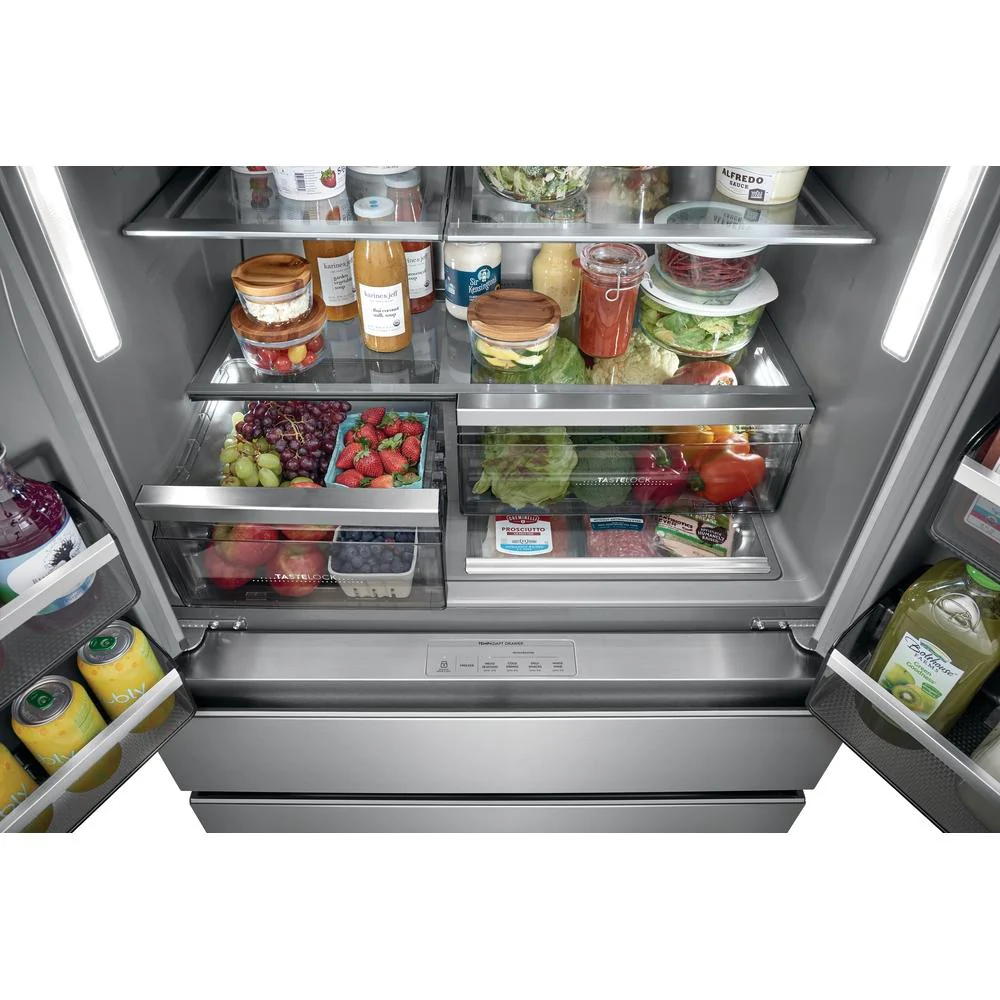 Electrolux 36-inch, 21.8 cu.ft. Counter-Depth French 4-Door Refrigerator with TempAdapt™ Drawer ERMC2295AS - Image 11