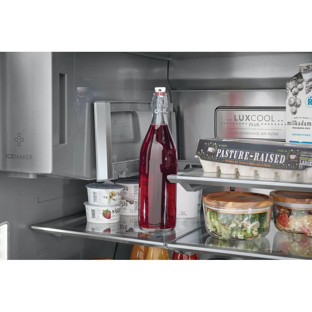 Electrolux 36-inch, 21.8 cu.ft. Counter-Depth French 4-Door Refrigerator with TempAdapt™ Drawer ERMC2295AS - Image 12