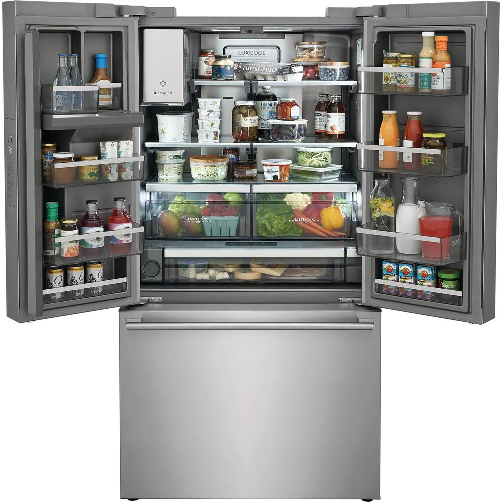 Electrolux 36-inch, 22.6 cu.ft. Counter-Depth French 3-Door Refrigerator with External Water and Ice Dispensing System ERFC2393AS - Image 6