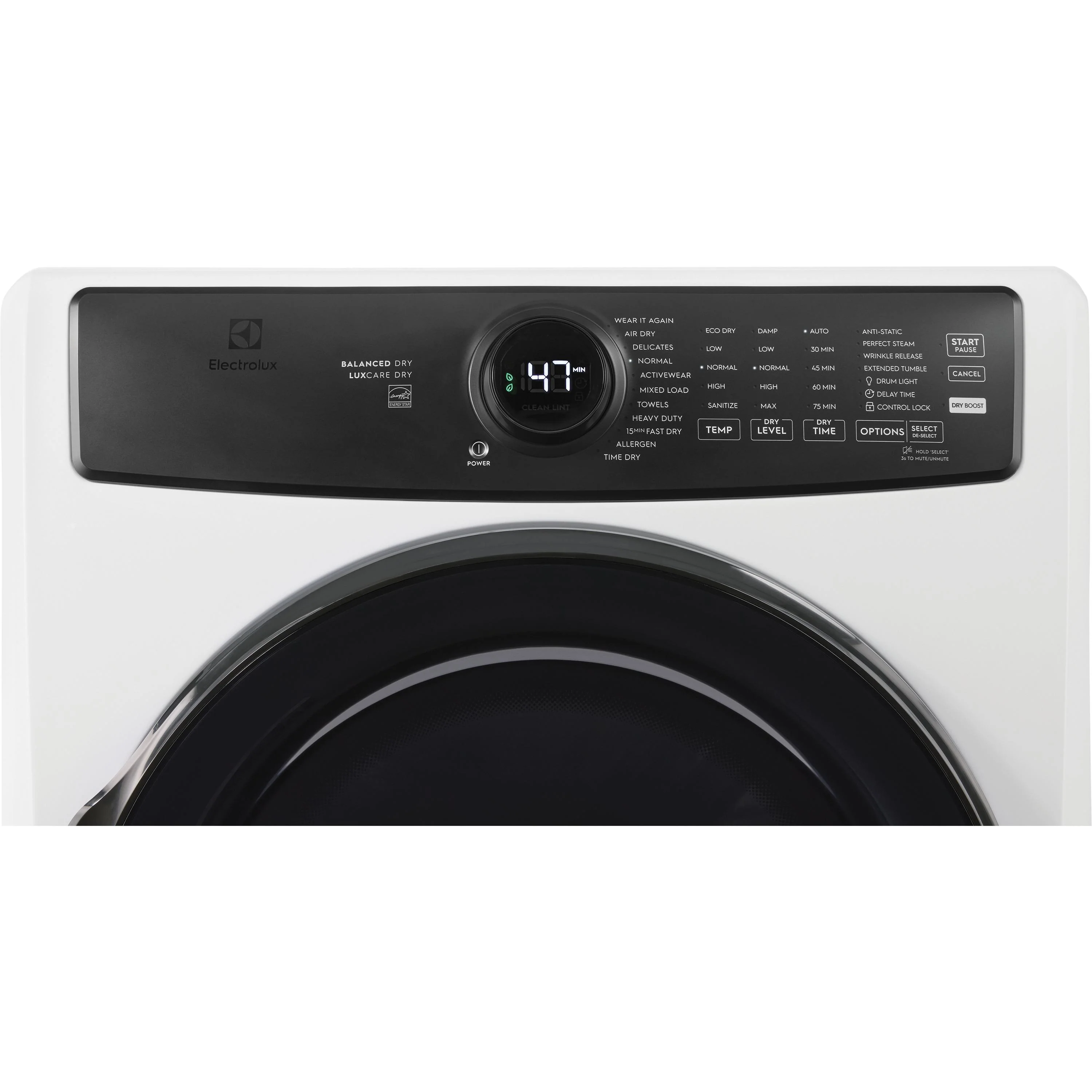 Electrolux 8.0 cu. ft. Front Load Perfect Steam™ Gas Dryer with Balanced Dry™ ELFG7738MW - Image 5