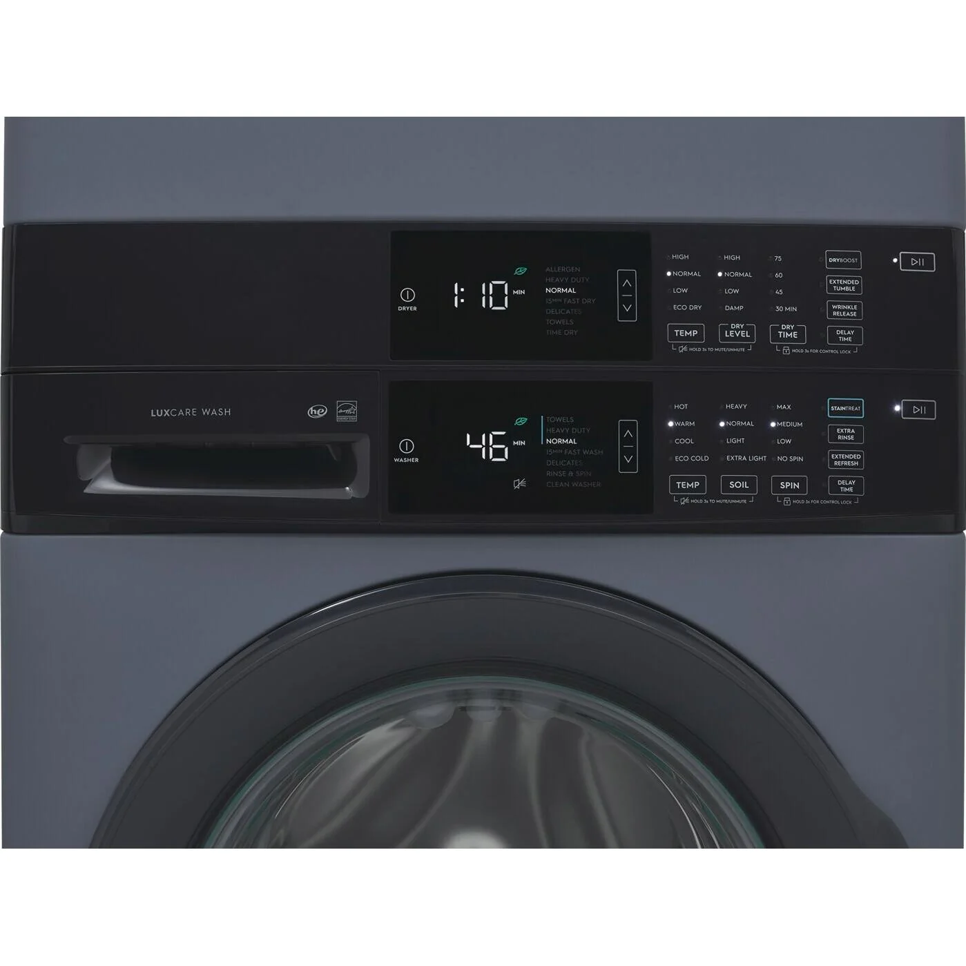 Electrolux Stacked Washer/Dryer Electric Laundry Center with LuxCare® ELTE730CAD - Image 4