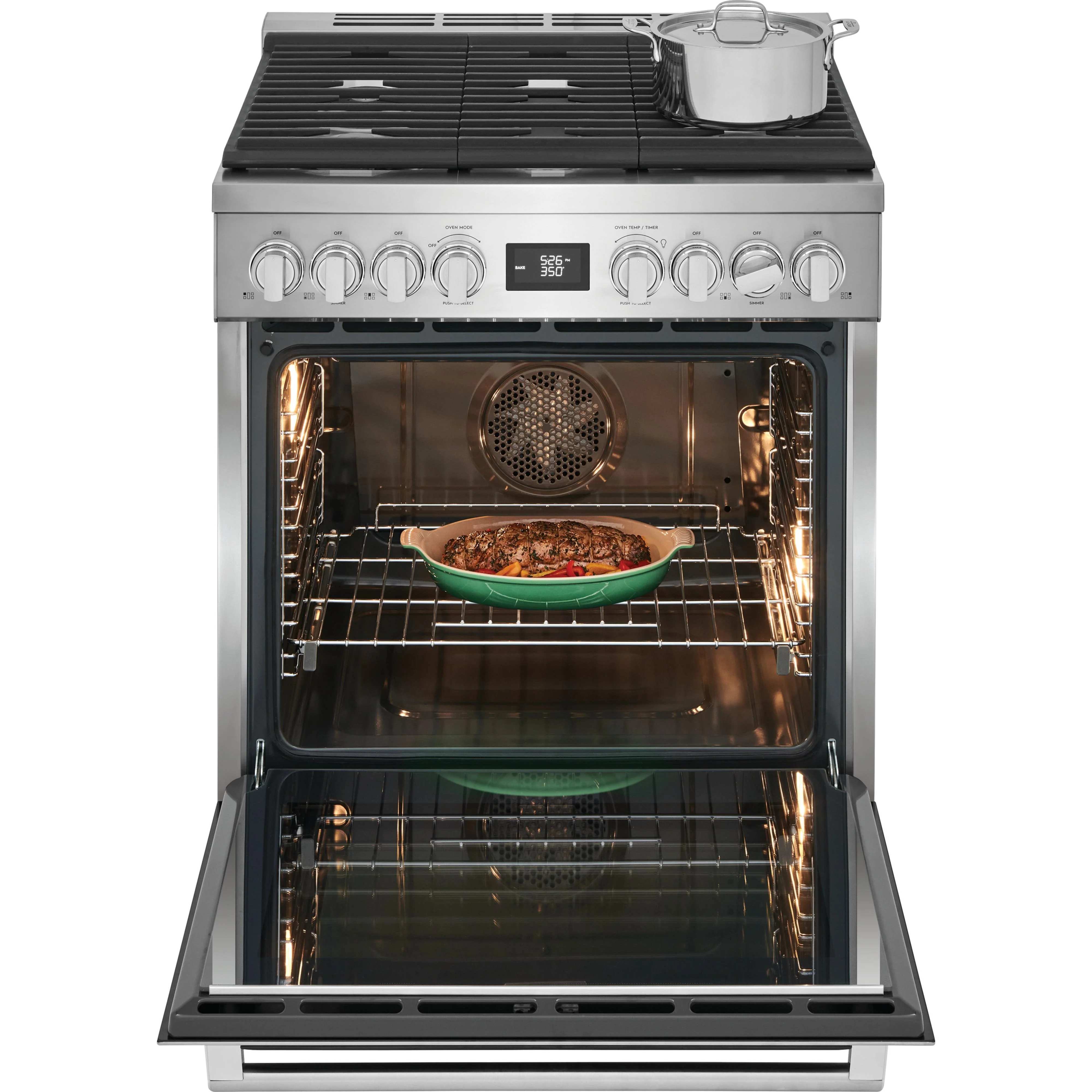 Electrolux 30-inch Dual-Fuel Freestanding Range ECFD3068AS - Image 6