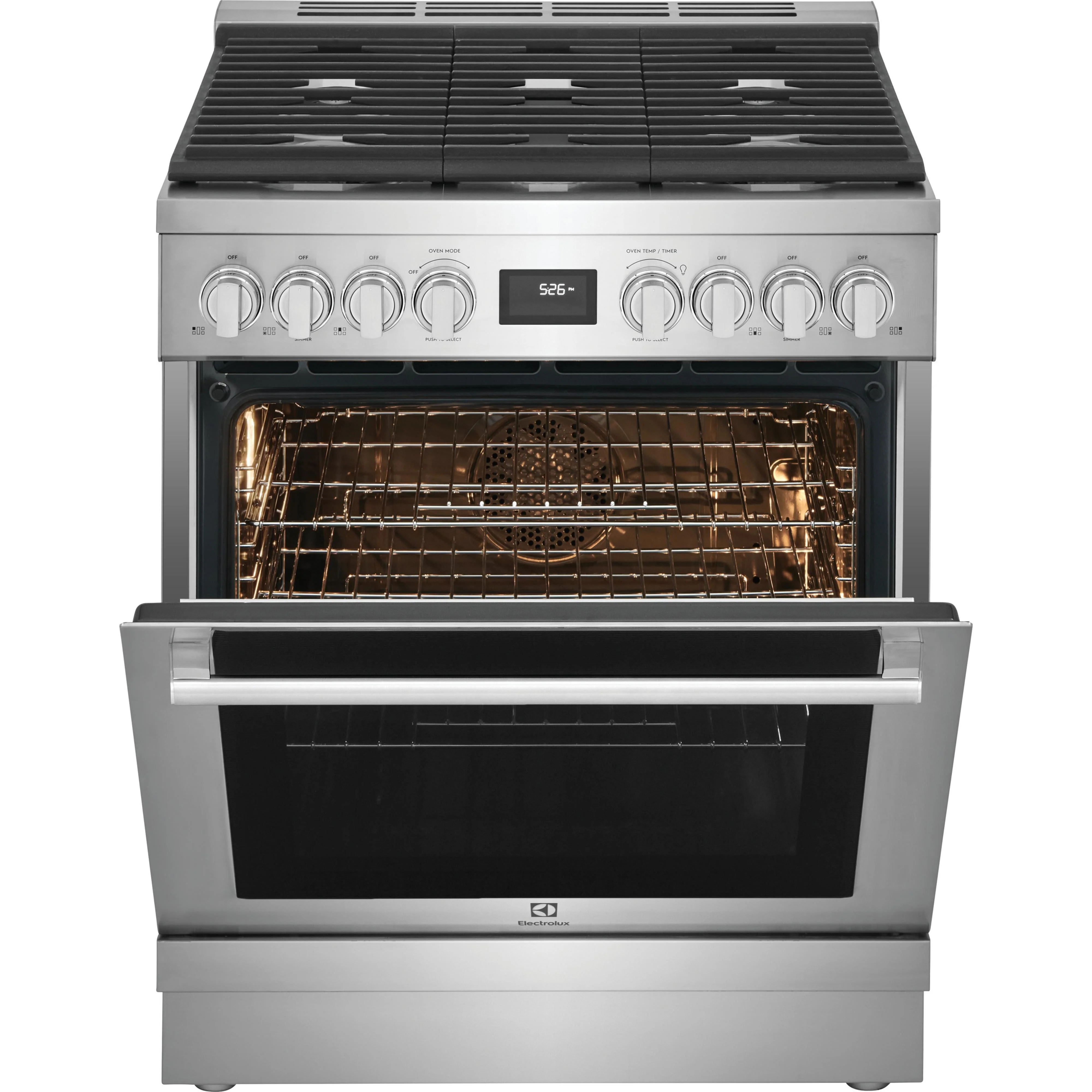 Electrolux 30-inch Dual-Fuel Freestanding Range ECFD3068AS - Image 7