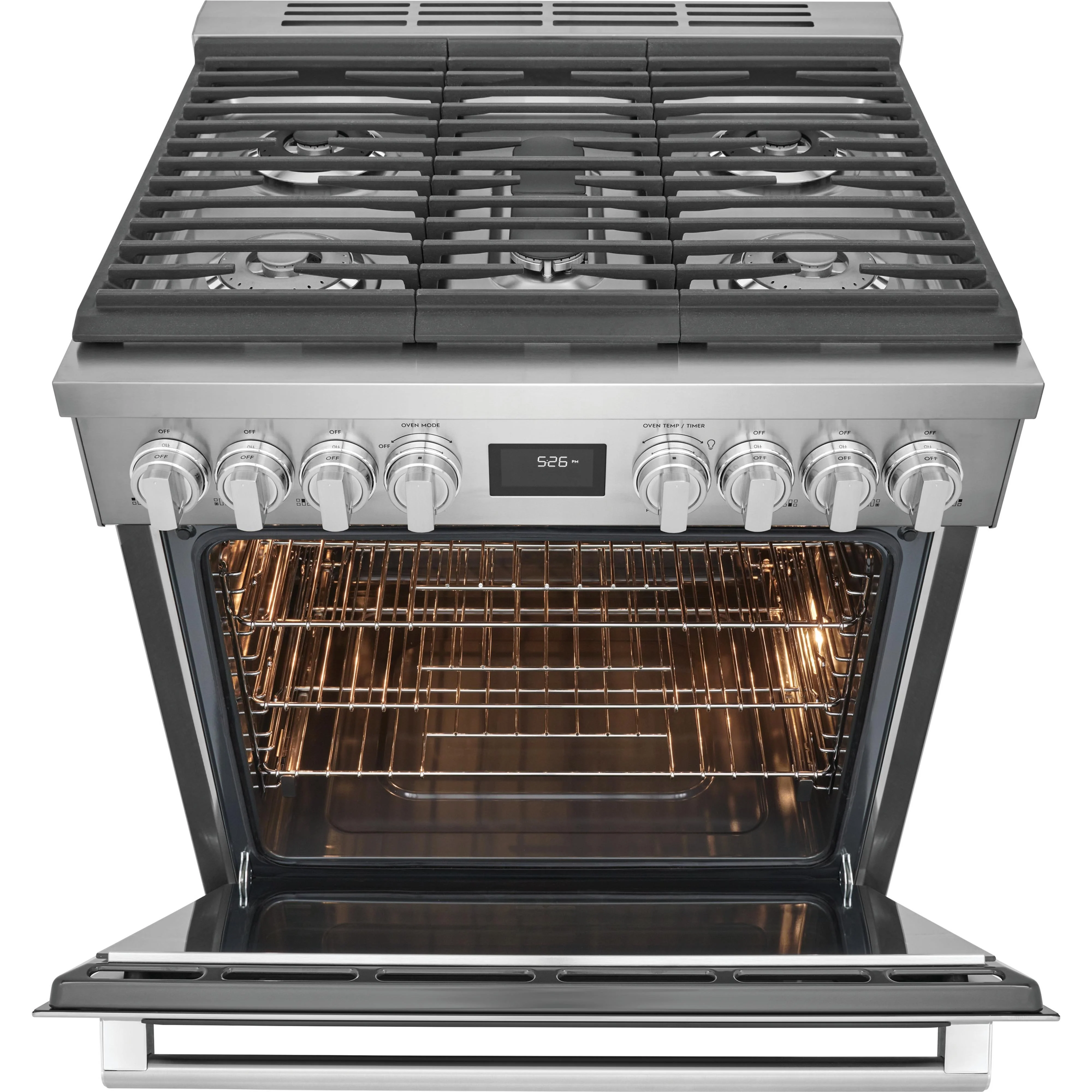 Electrolux 30-inch Dual-Fuel Freestanding Range ECFD3068AS - Image 8