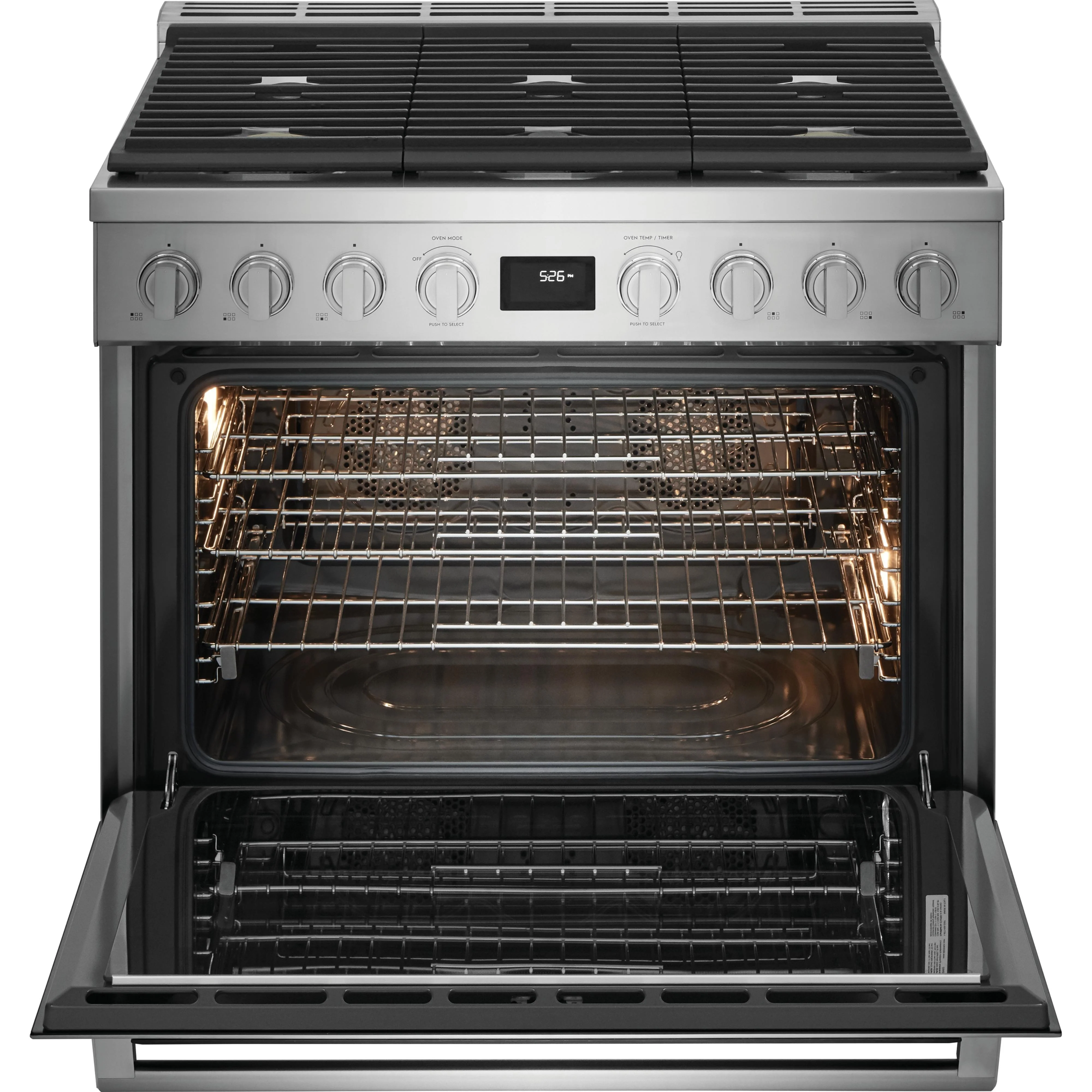 Electrolux 36-inch Dual-Fuel Freestanding Range ECFD3668AS - Image 6