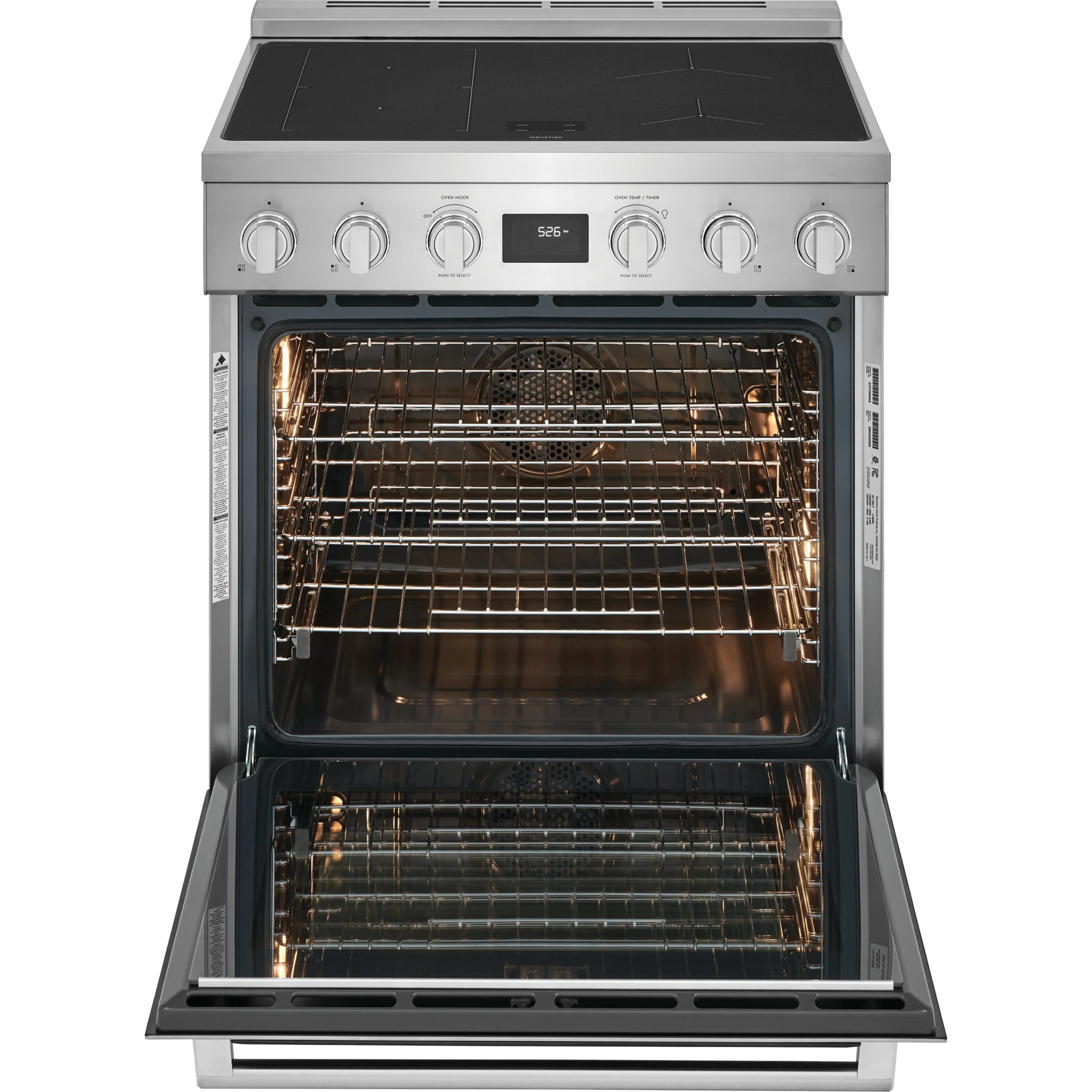 Electrolux 30-inch Freestanding Electric Induction Range ECFI3068AS - Image 5