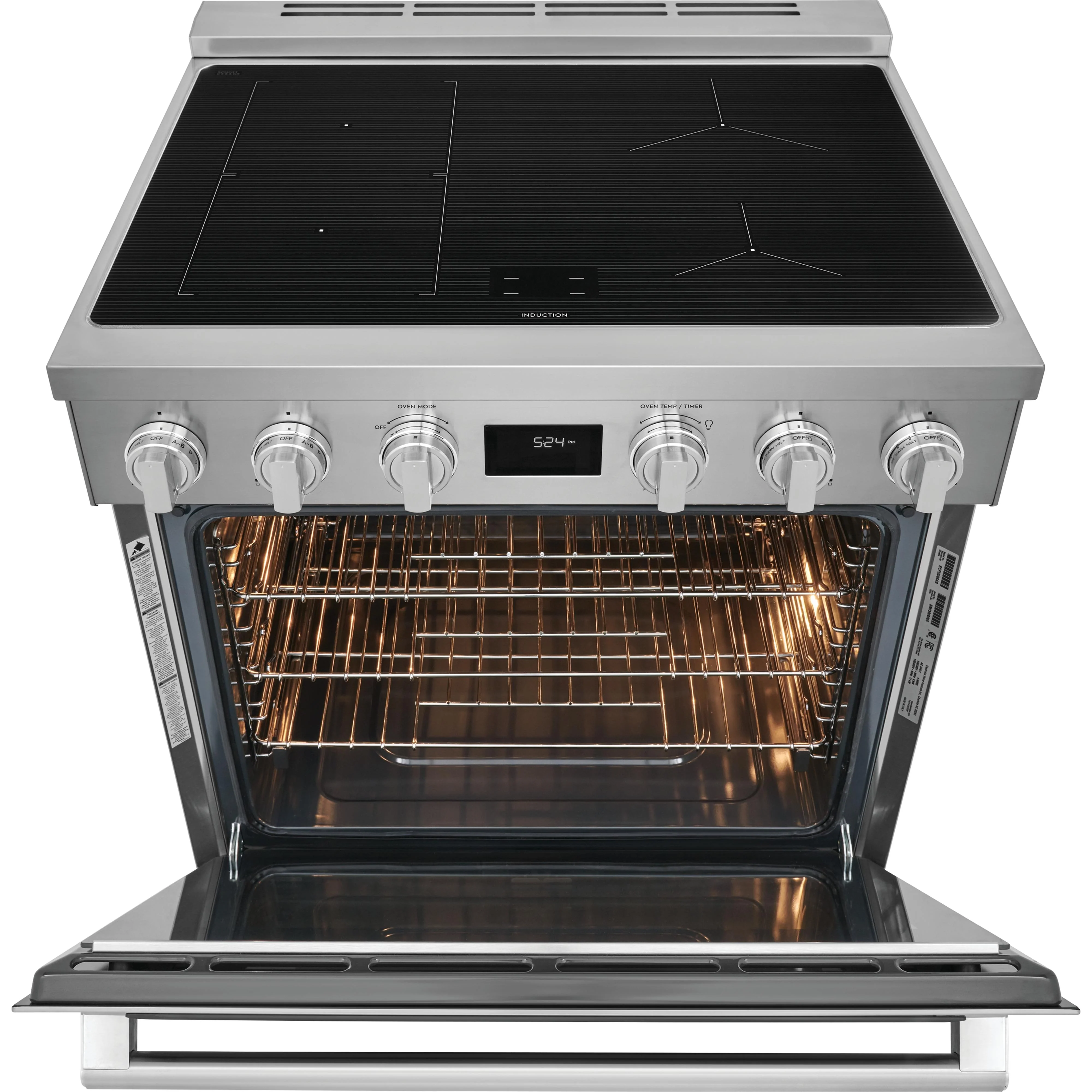 Electrolux 30-inch Freestanding Electric Induction Range ECFI3068AS - Image 7