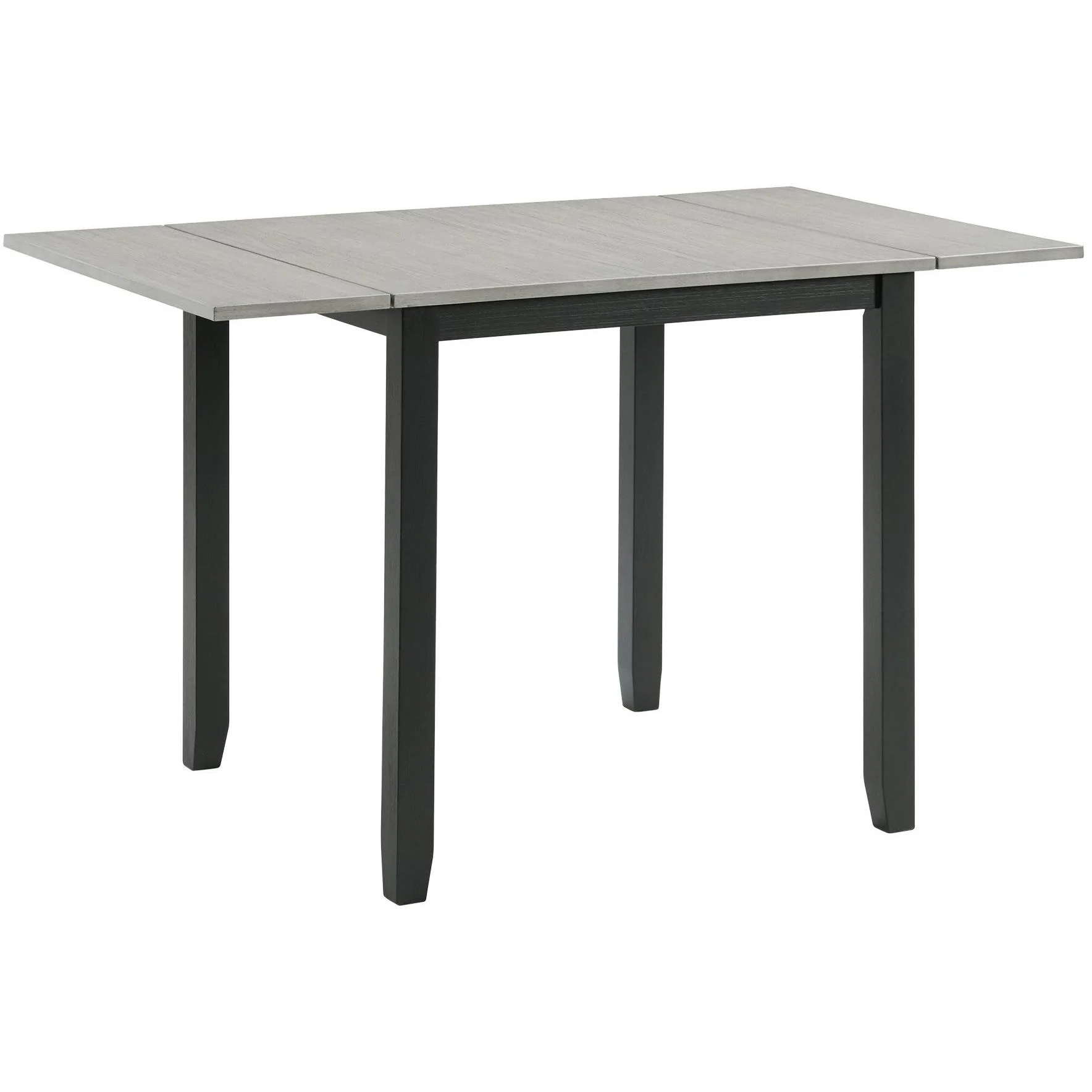Elements International Martin DMT3003DLDS 3 pc Dinette - Grey/Black - Image 4