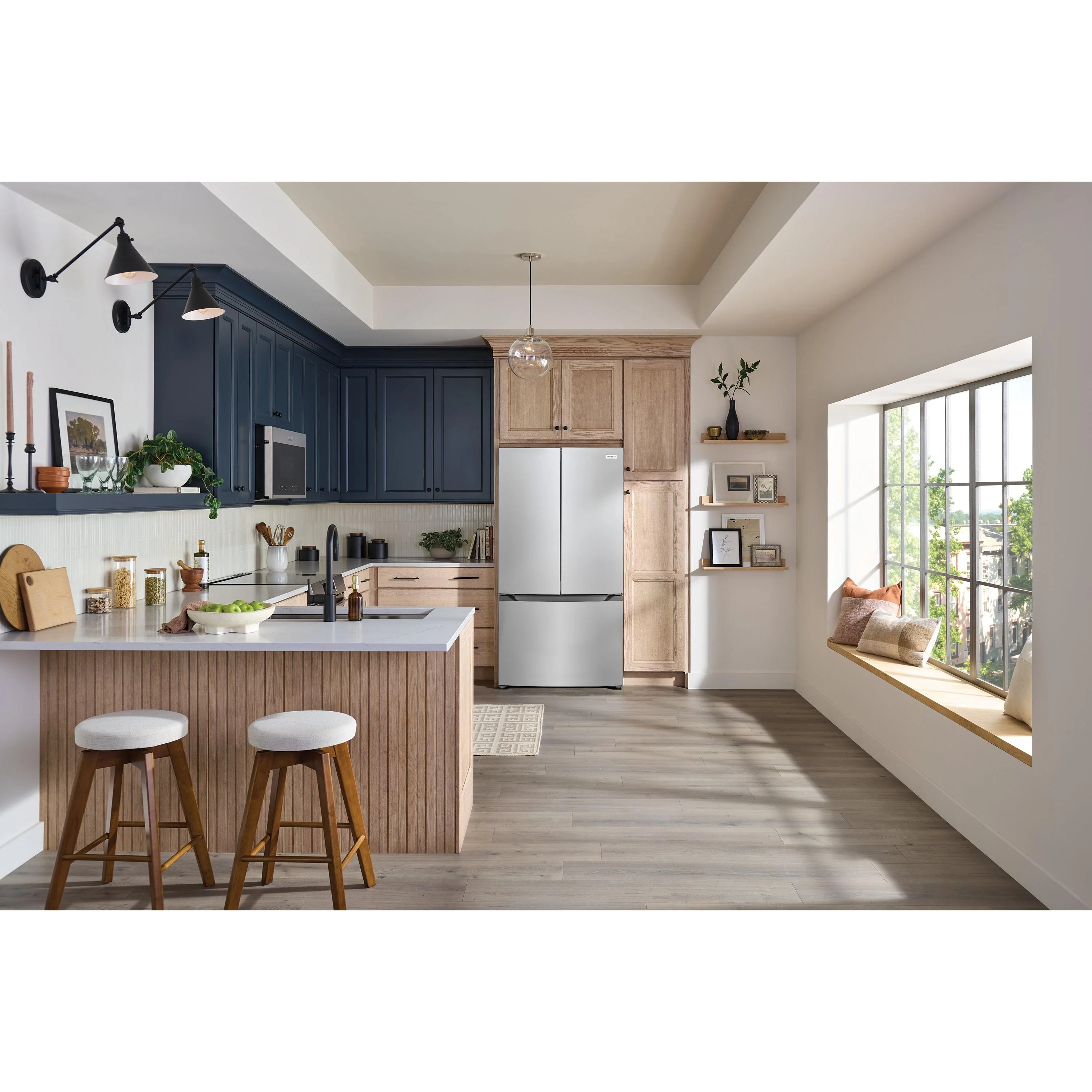 Frigidaire 20 Cu. Ft. Counter-Depth French Door Refrigerator FRFG2011AV - Image 10