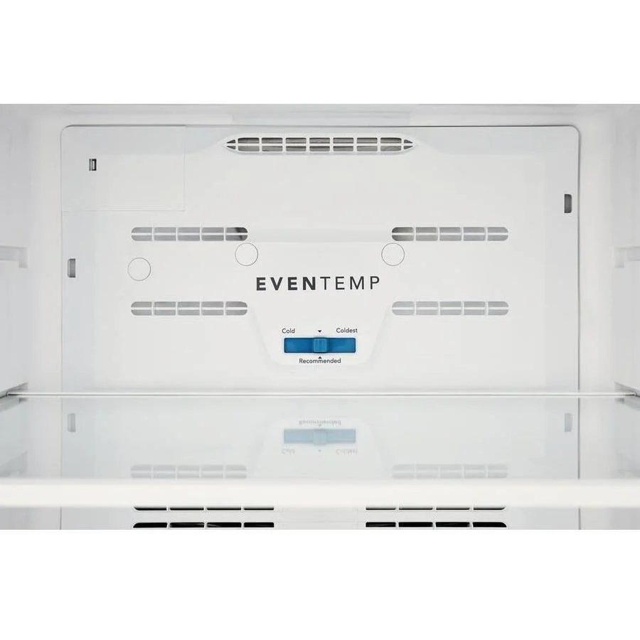 Frigidaire 27-inch, 13.9 cu.ft. Freestanding Top Freezer Refrigerator with EvenTemp® Cooling System FFHT1425VW - Image 4