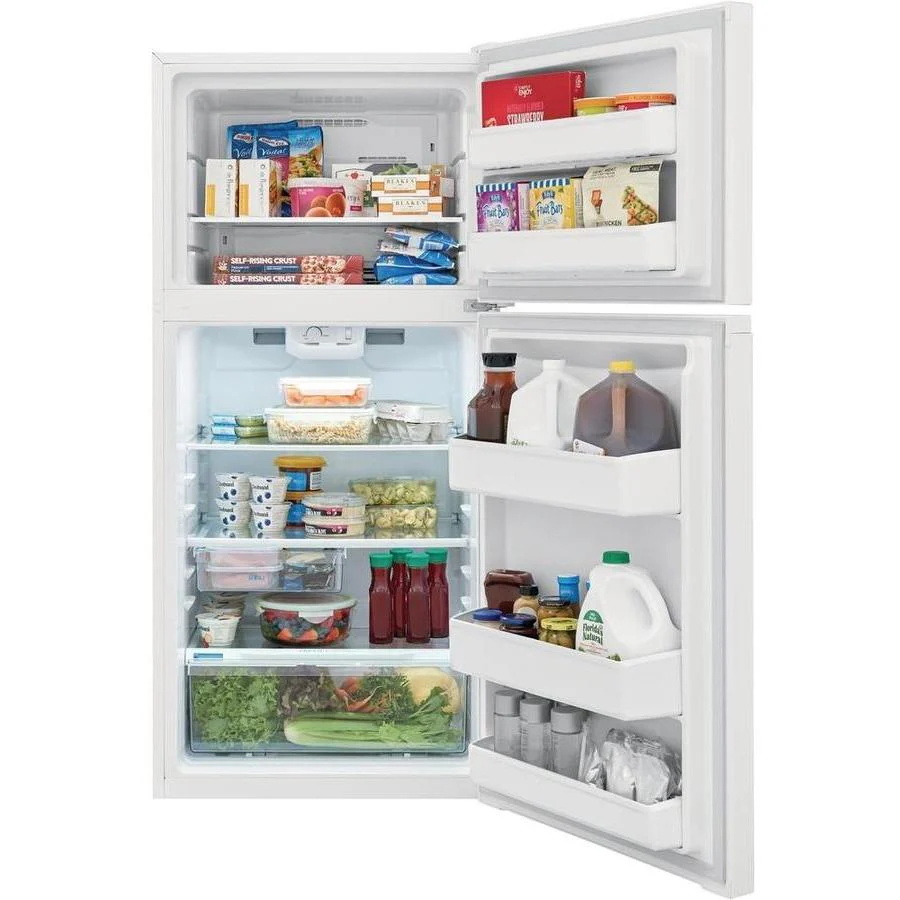 Frigidaire 27-inch, 13.9 cu.ft. Freestanding Top Freezer Refrigerator with EvenTemp® Cooling System FFHT1425VW - Image 7