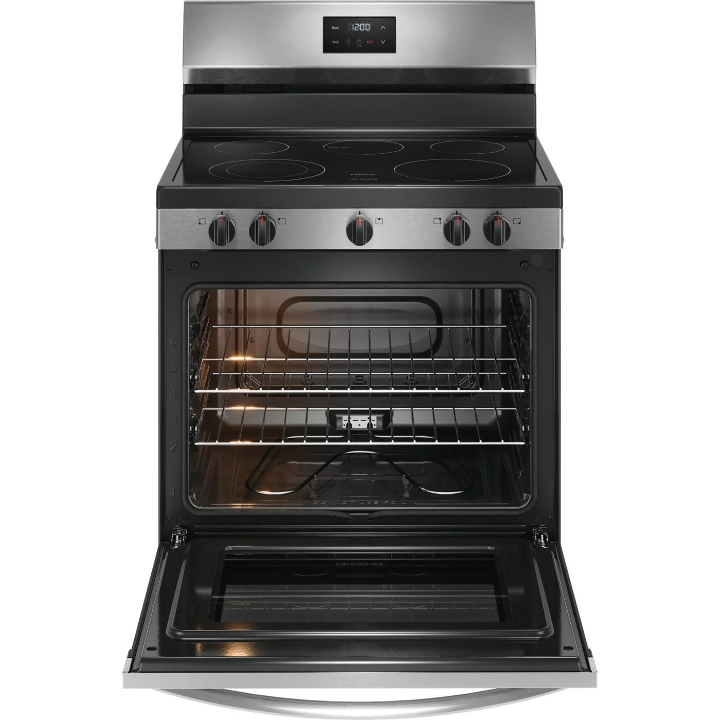 Frigidaire 30-inch Freestanding Electric Range with Even Baking Technology FCRE305CBS - Image 3