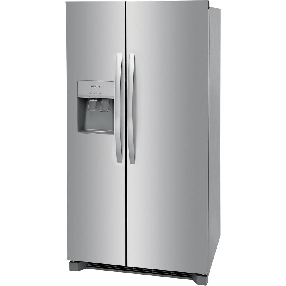 Frigidaire 36-inch, 25.6 cu.ft. Freestanding Side-by-Side Refrigerator with Ice and Water Dispensing System FRSS2623AS - Image 3