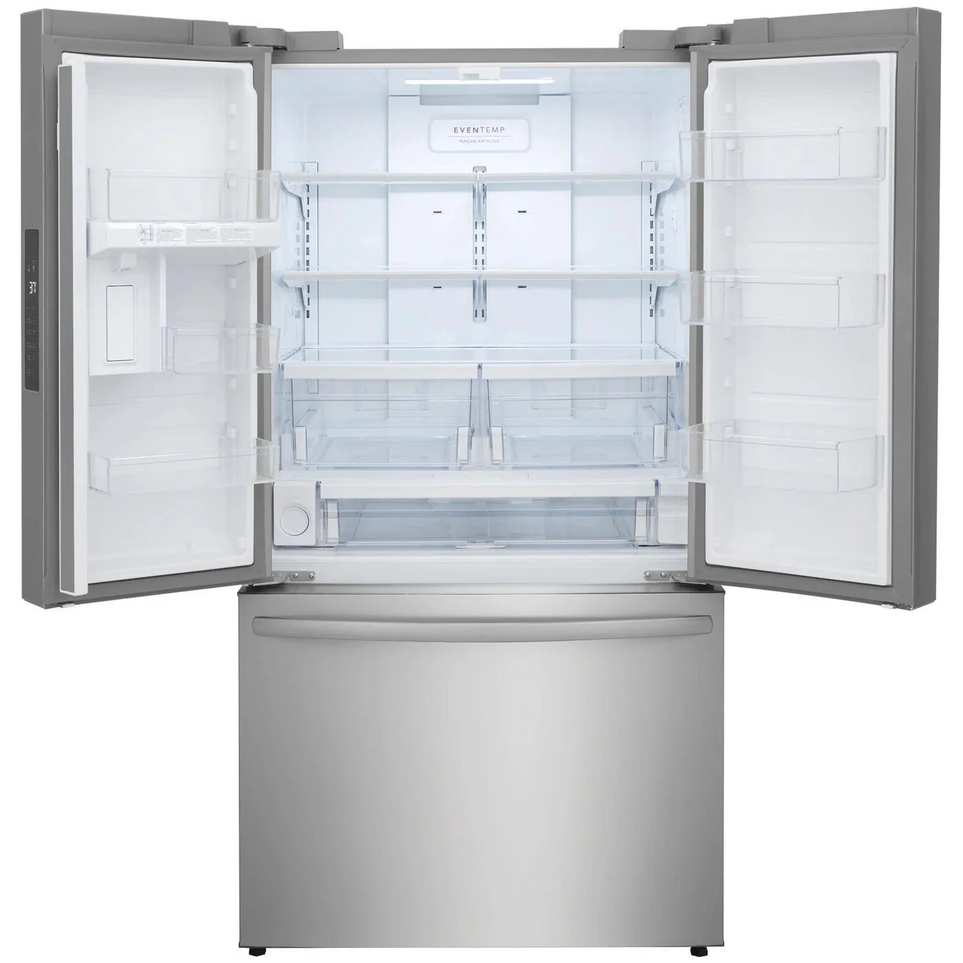 Frigidaire 36-inch, 28.8 cu. ft. Freestanding French 3-Door Refrigerator with Ice Maker FRFN2813AF - Image 2