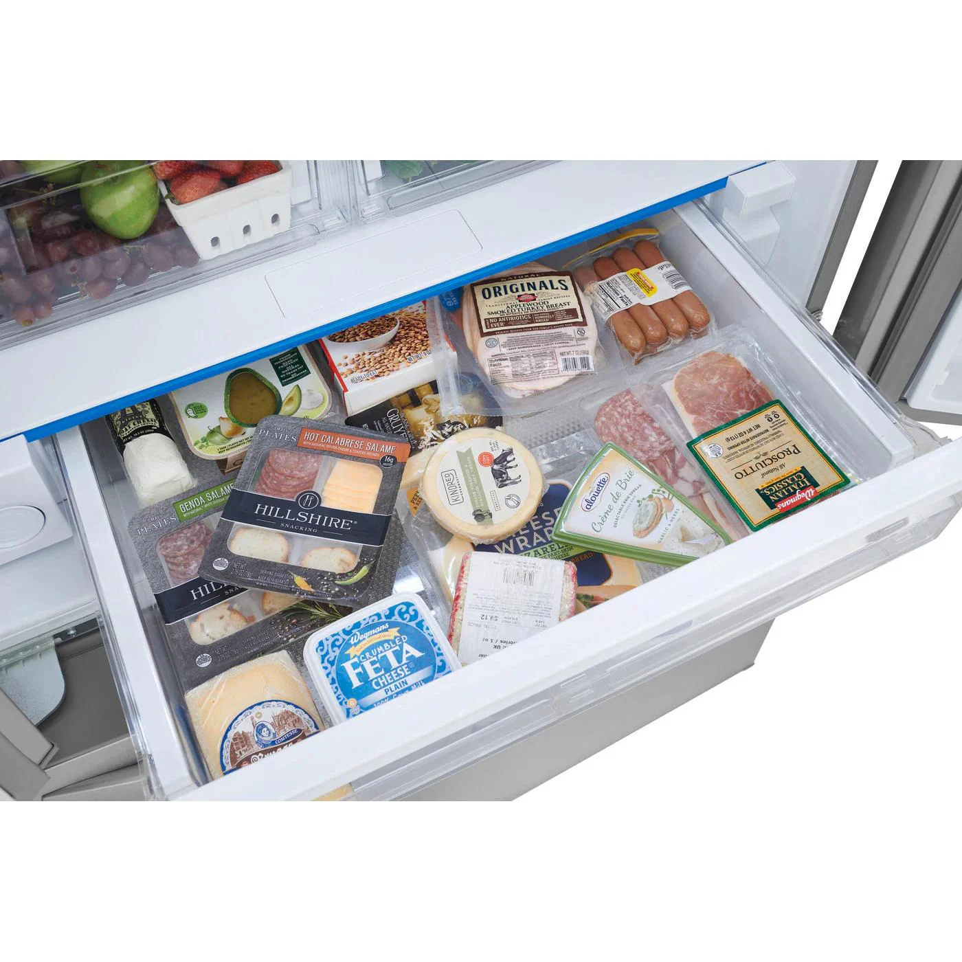 Frigidaire 36-inch, 28.8 cu. ft. Freestanding French 3-Door Refrigerator with Ice Maker FRFN2813AF - Image 7