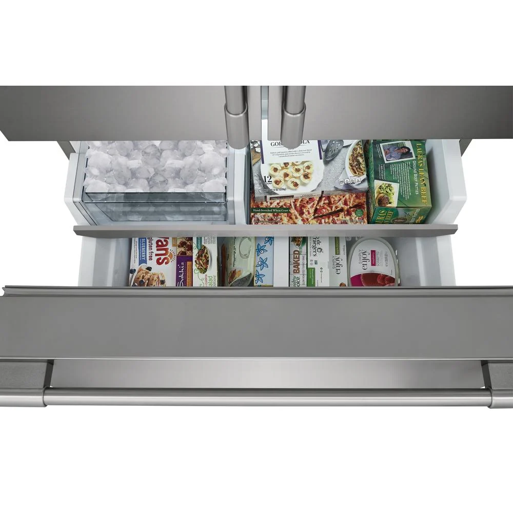 Frigidaire Professional 36-inch, 23 cu. ft. Counter-Depth French 3-Door Refrigerator PRFG2383AF - Image 7