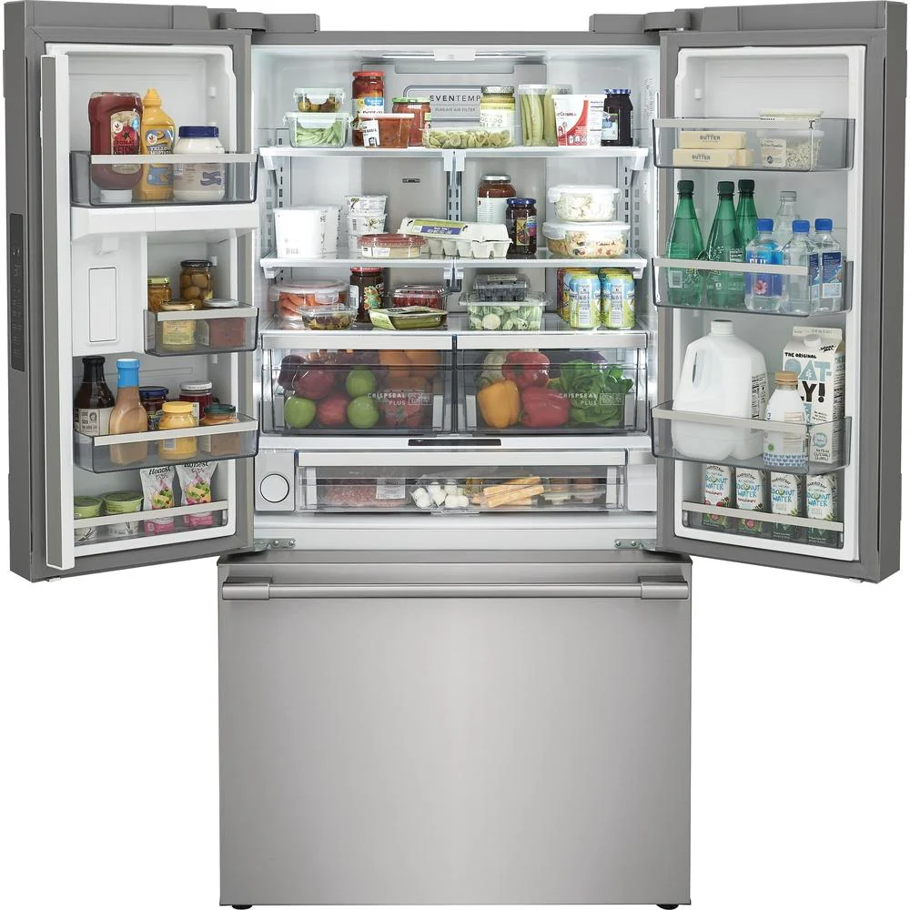 Frigidaire Professional 36-inch, 23 cu. ft. Counter-Depth French 3-Door Refrigerator PRFG2383AF - Image 9