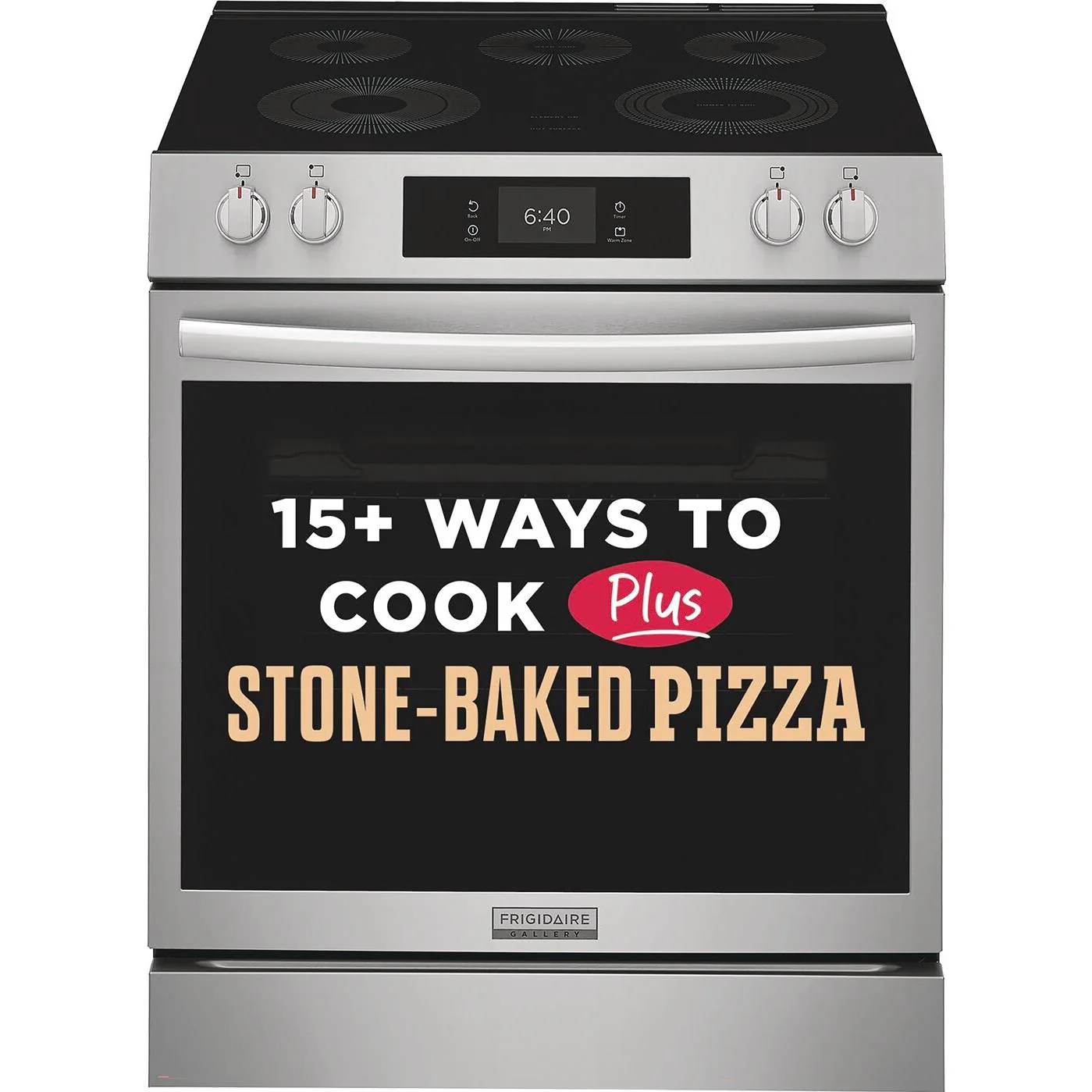 Frigidaire Gallery 30-inch Electric Range with Stone-Baked Pizza GCFE307CBF - Image 10