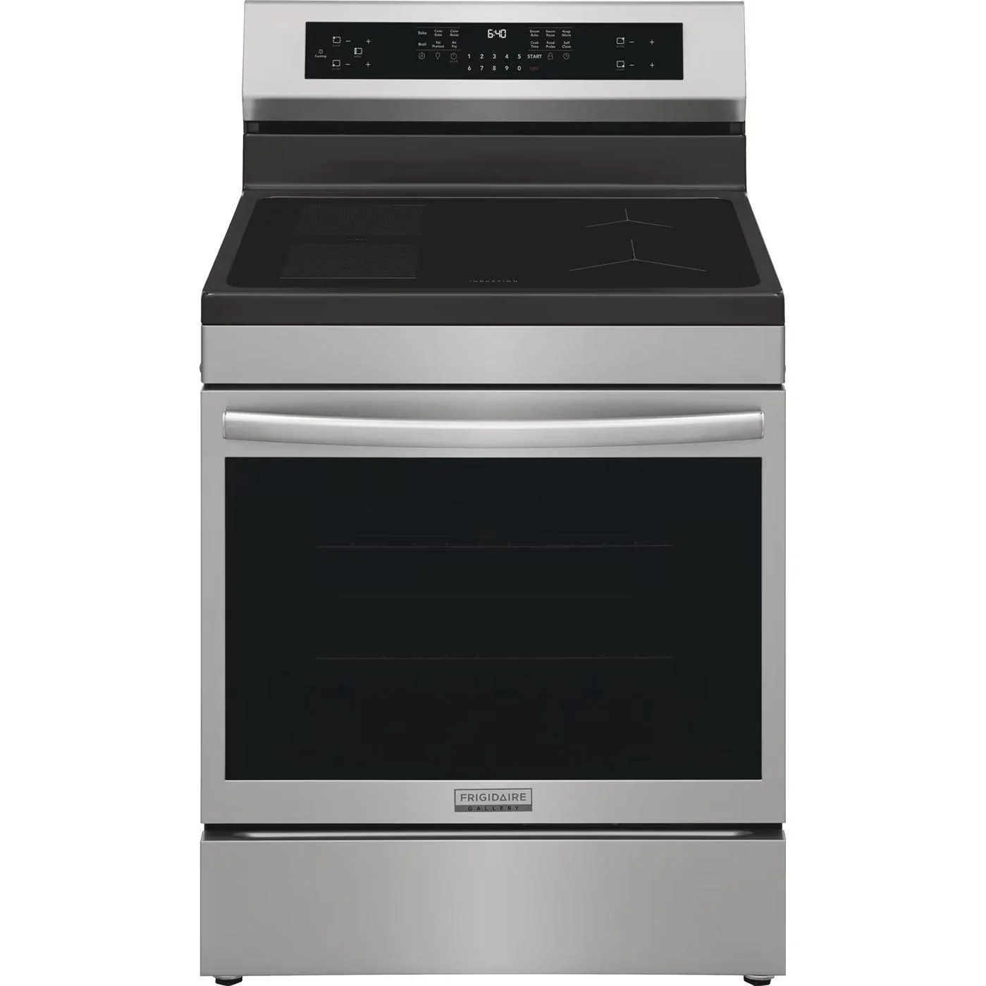 Frigidaire Gallery 30-inch Freestanding Induction Range with Air Fry GCRI306CBF