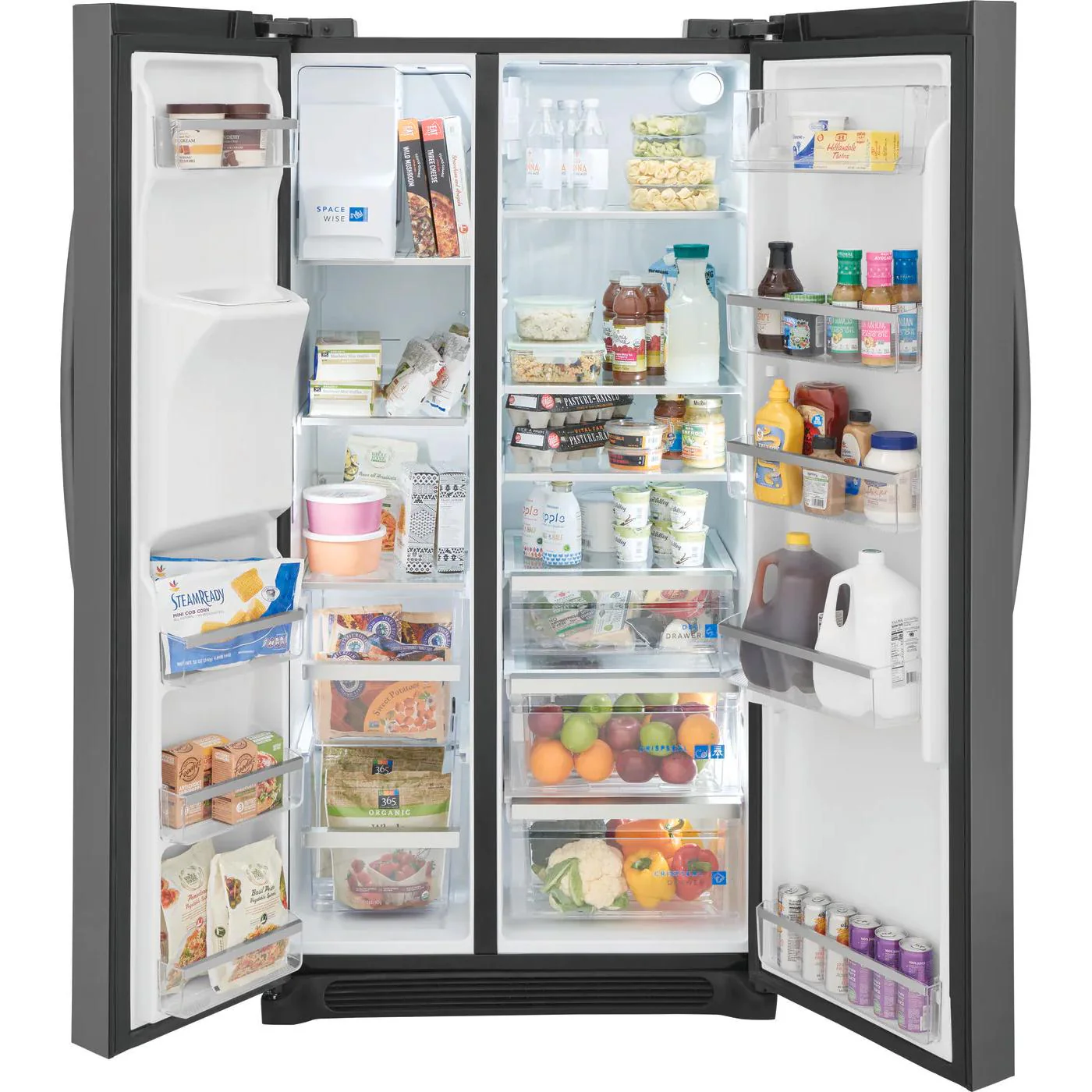 Frigidaire Gallery 36-inch, 22.3 cu.ft. Counter-Depth Side-by-Side Refrigerator with Ice and Water Dispensing System GRSC2352AD - Image 7