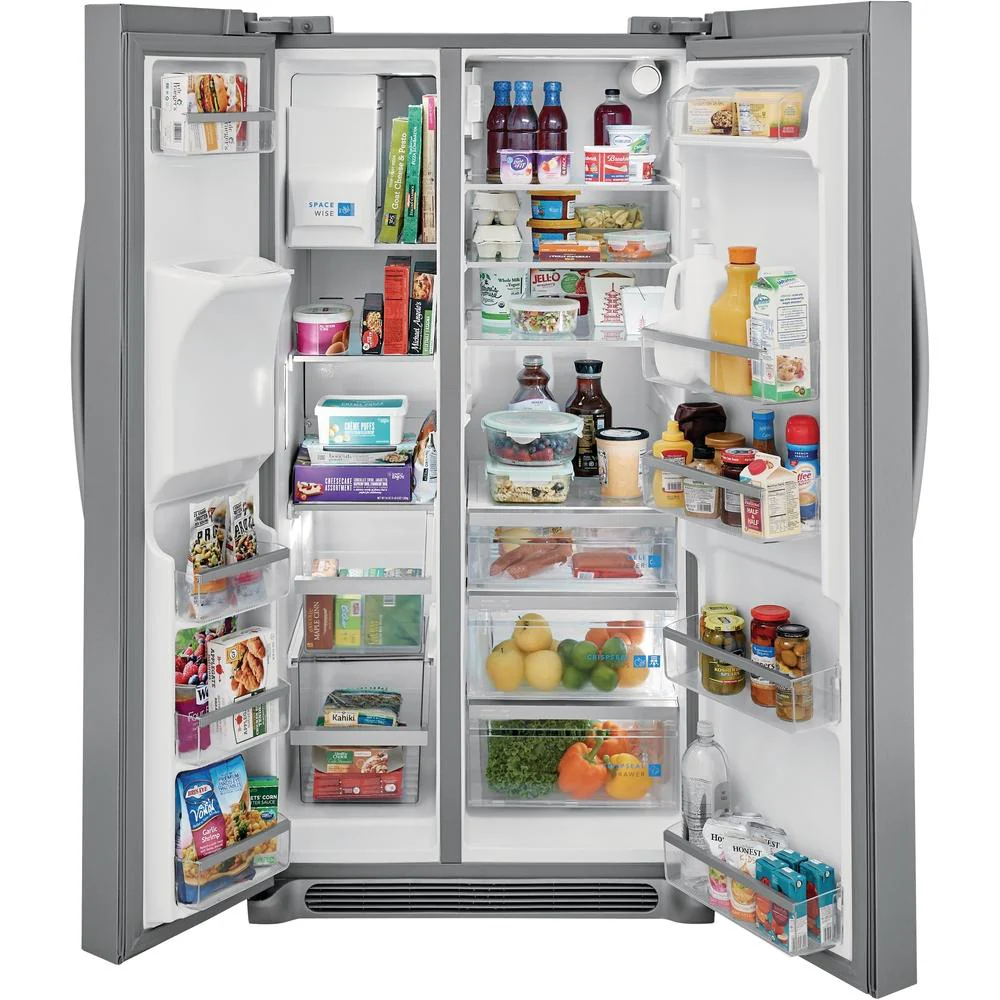Frigidaire Gallery 36-inch, 25.6 cu.ft. Freestanding Side-by-Side Refrigerator with Ice and Water Dispensing System GRSS2652AF - Image 15