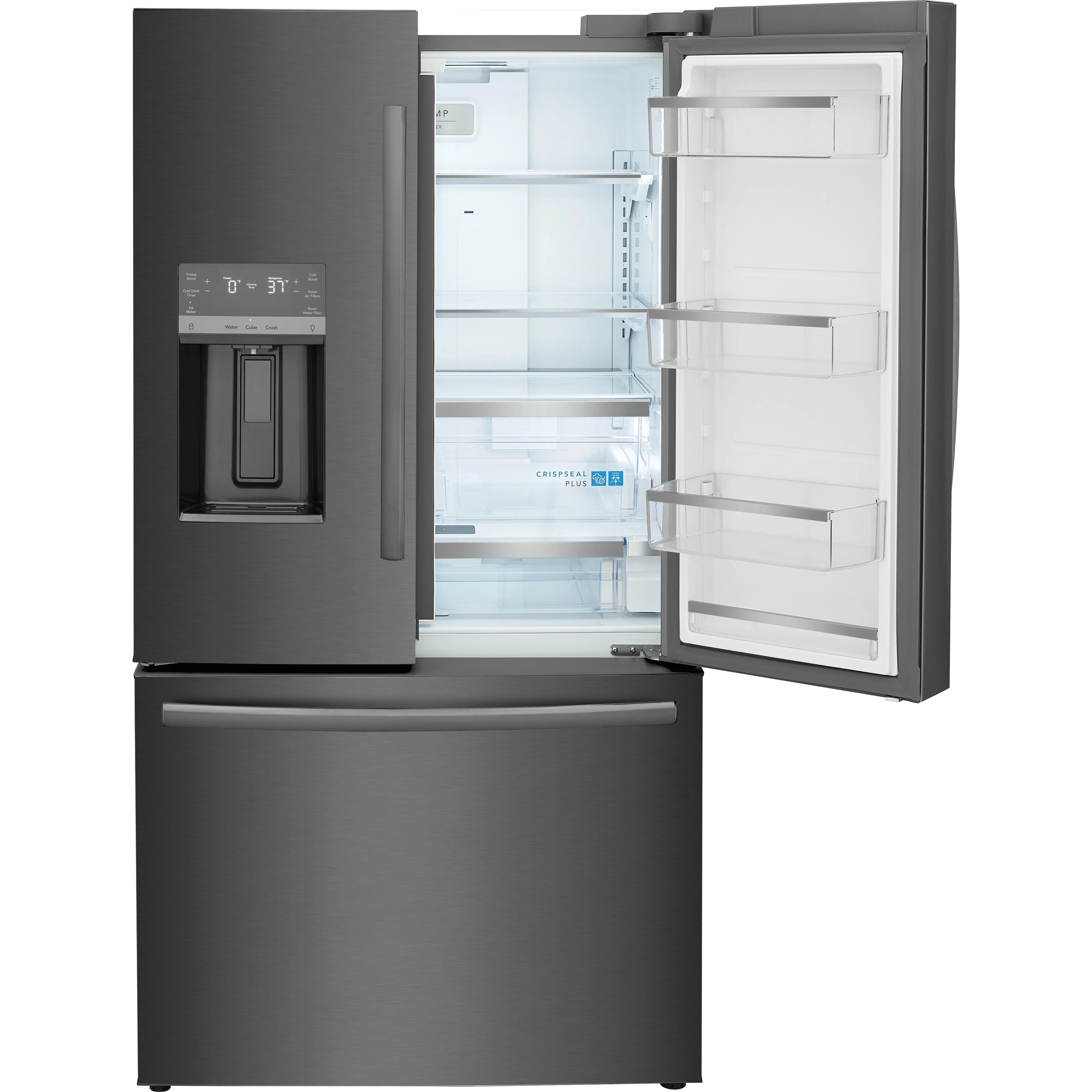 Frigidaire Gallery 36-inch, 22.6 cu. ft. French 3-Door Refrigerator with Dispenser GRFC2353AD - Image 4