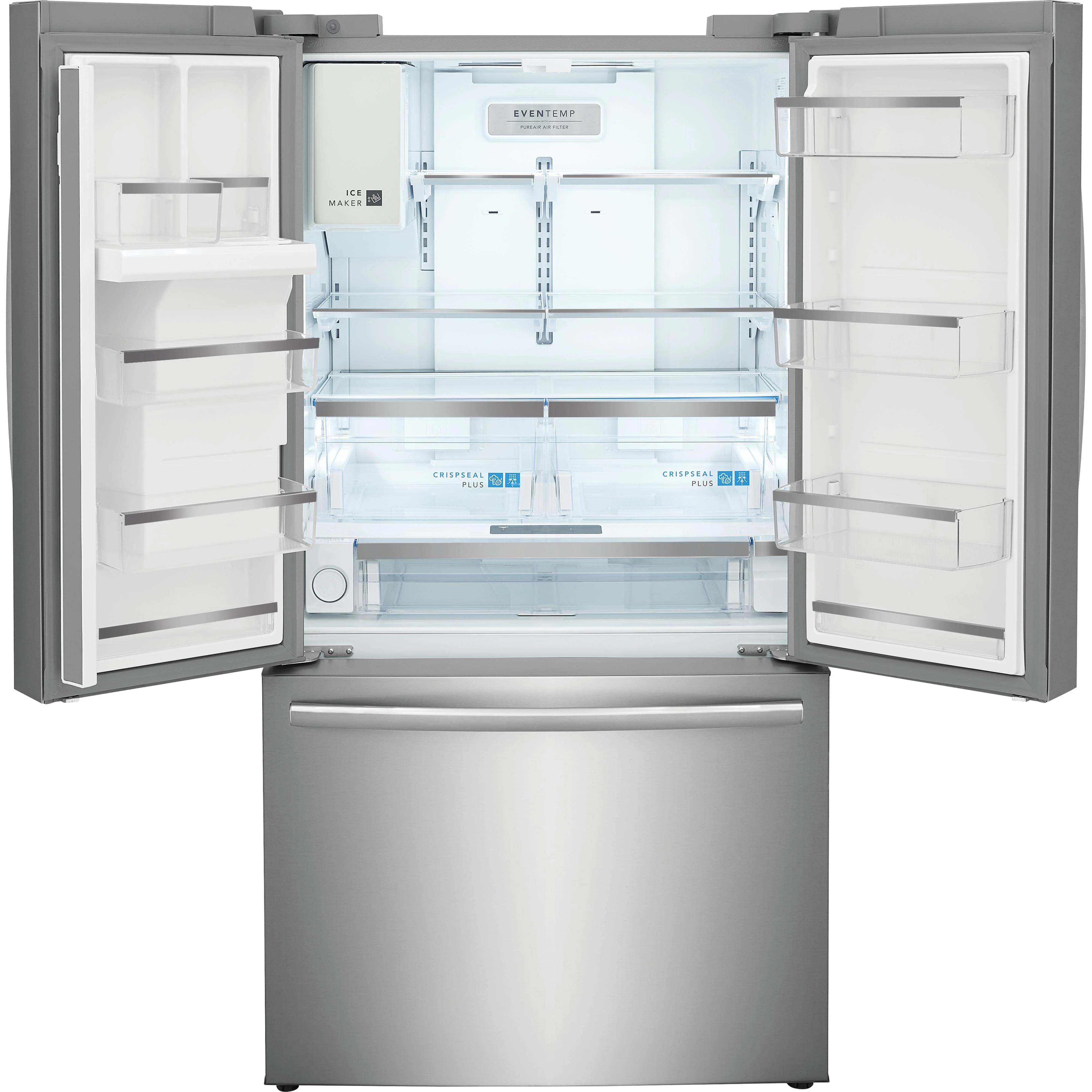 Frigidaire Gallery 36-inch, 22.6 cu. ft. French 3-Door Refrigerator with Dispenser GRFC2353AF - Image 2
