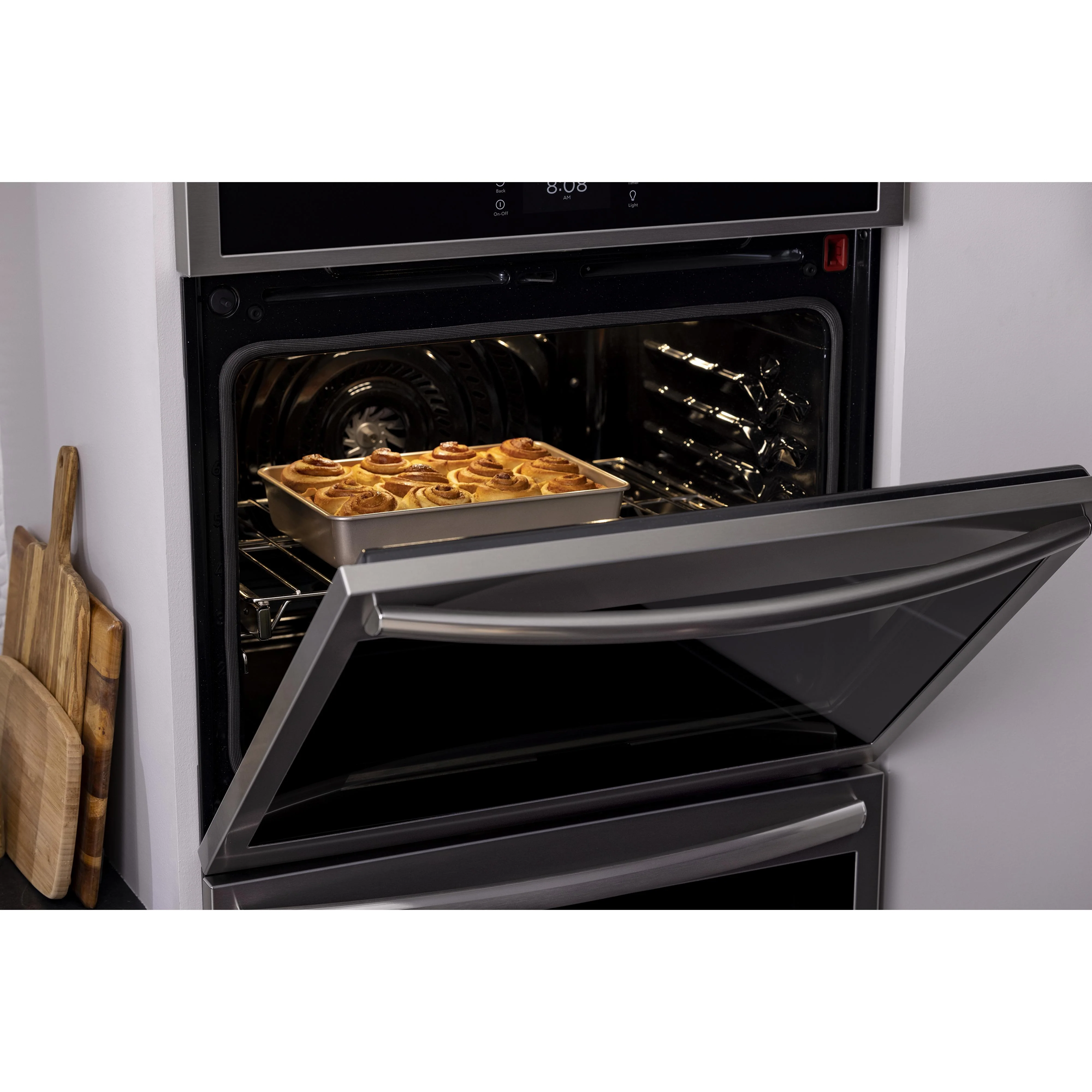 Frigidaire Gallery 27-inch Double Electric Wall Oven with Total Convection GCWD2767AF - Image 5