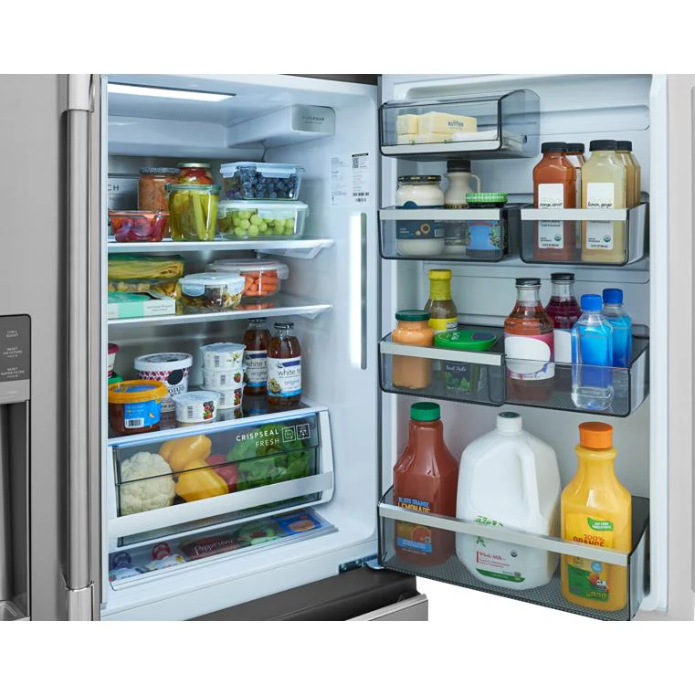 Frigidaire Professional 36-inch, 21 cu. ft. Counter-Depth French 4-Door Refrigerator with Custom-Flex® Temperature Drawer PRMC2290BF - Image 13