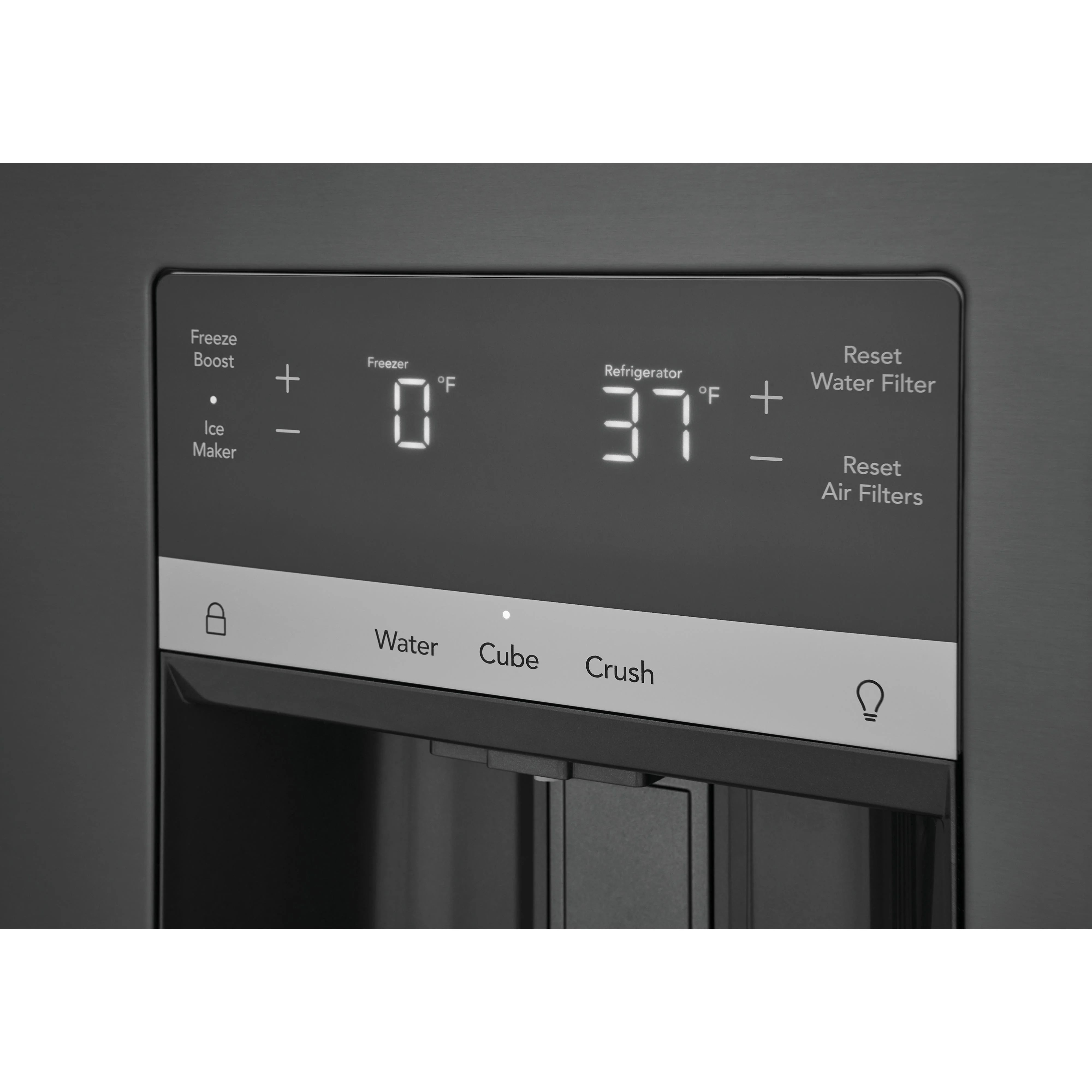Frigidaire 36-inch, 27.8 cu. ft. French 3-Door Refrigerator with Dispenser FRFS2823AD - Image 5