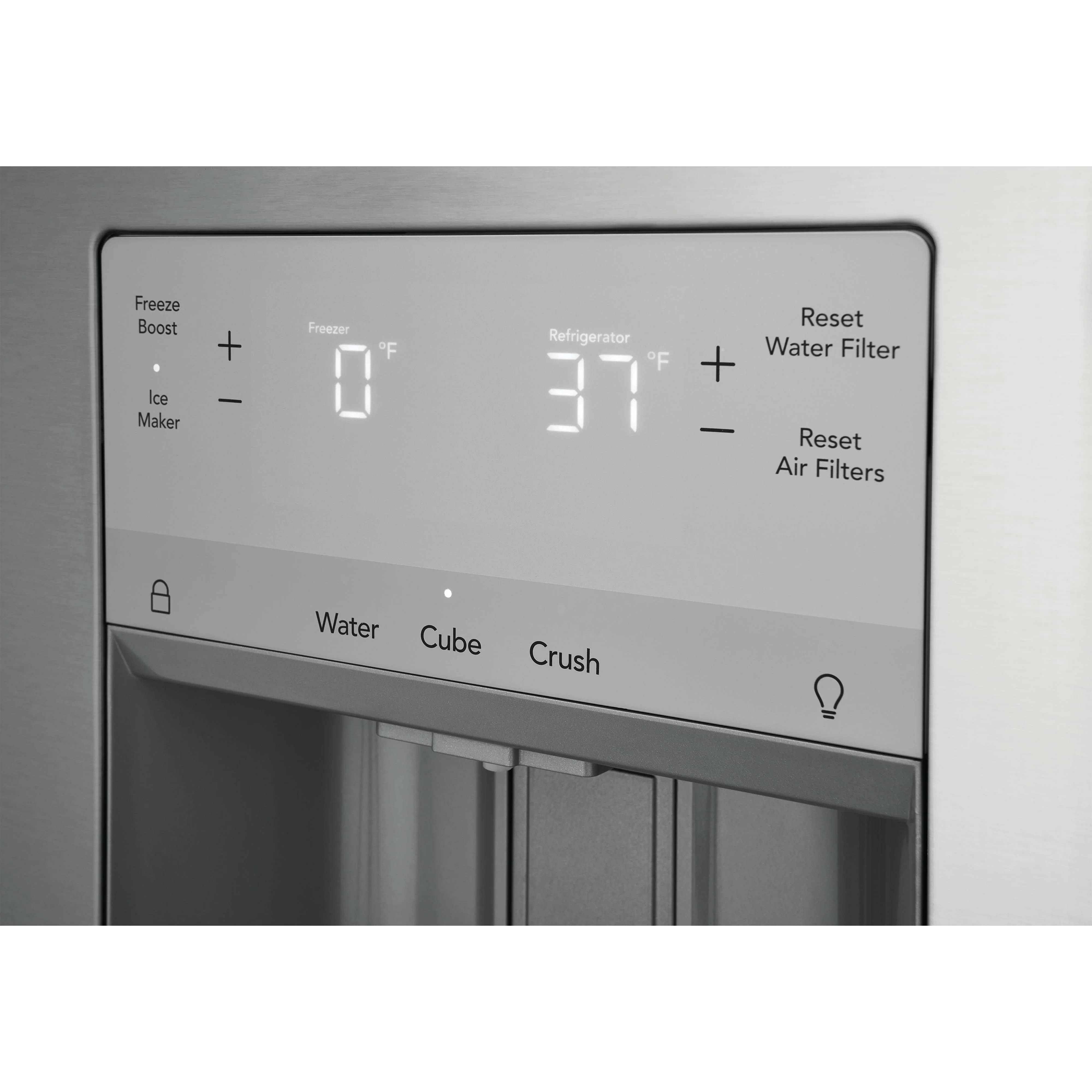 Frigidaire 36-inch, 27.8 cu. ft. French 3-Door Refrigerator with Dispenser FRFS2823AS - Image 5