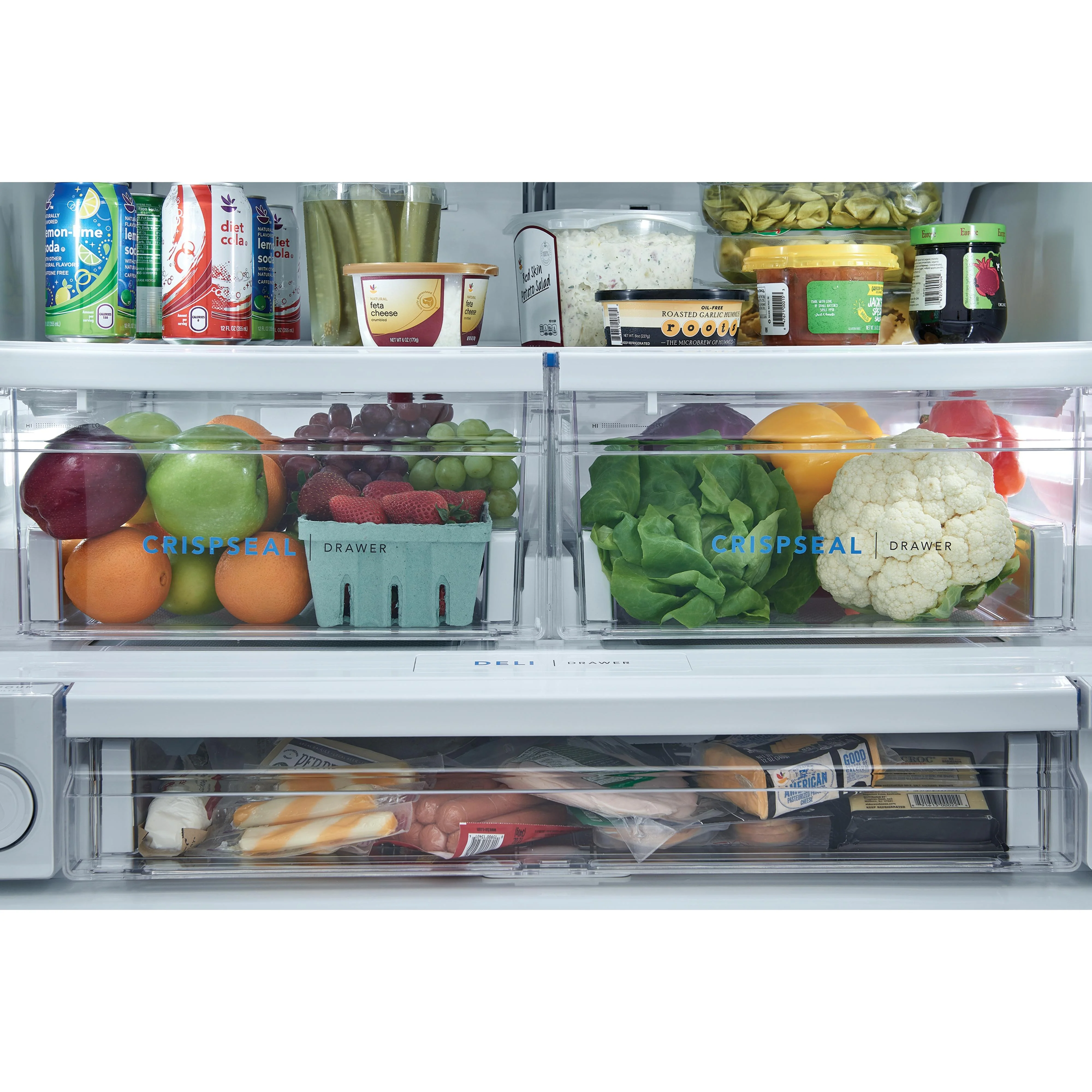 Frigidaire 36-inch, 27.8 cu. ft. French 3-Door Refrigerator with Dispenser FRFS2823AS - Image 6