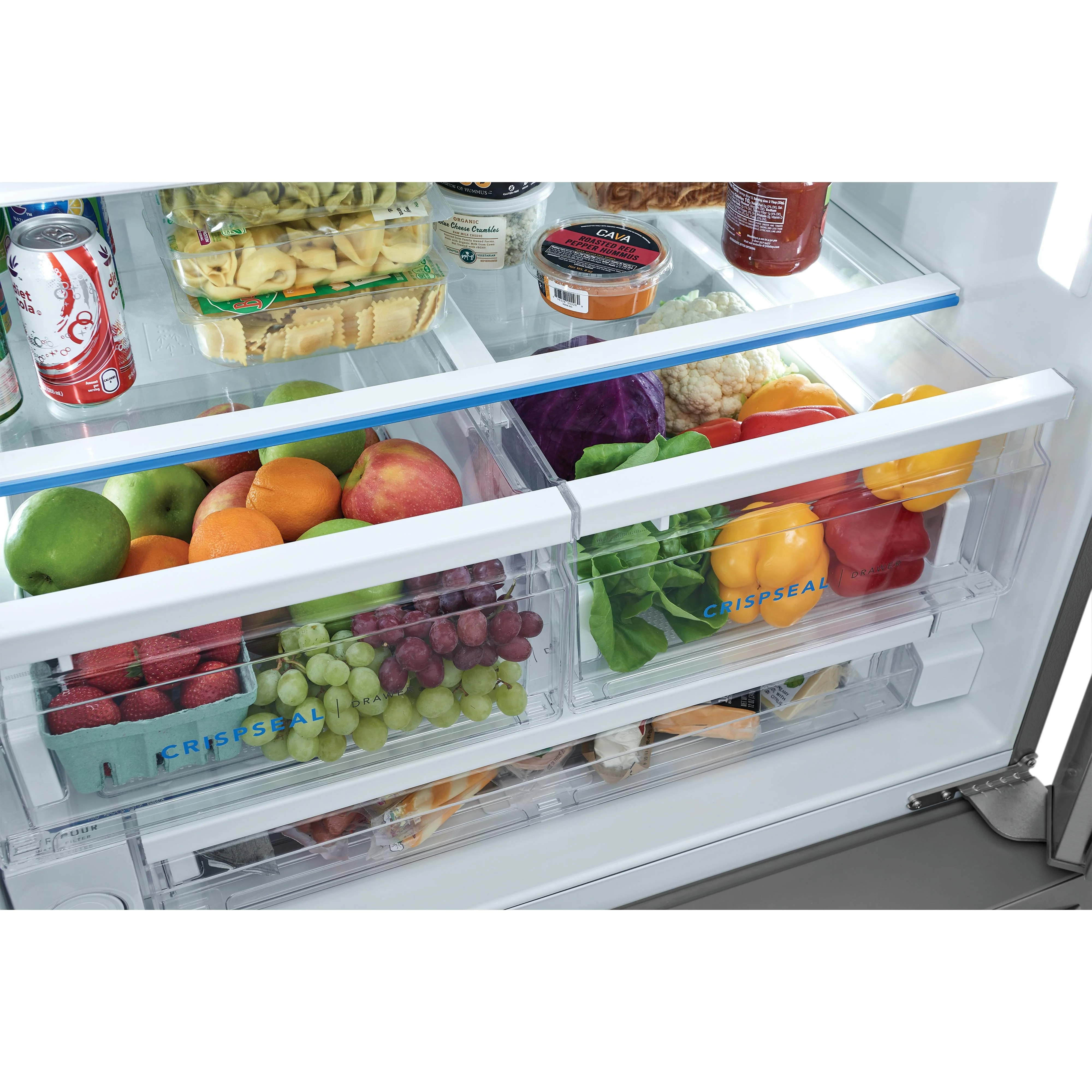 Frigidaire 36-inch, 27.8 cu. ft. French 3-Door Refrigerator with Dispenser FRFS2823AS - Image 7