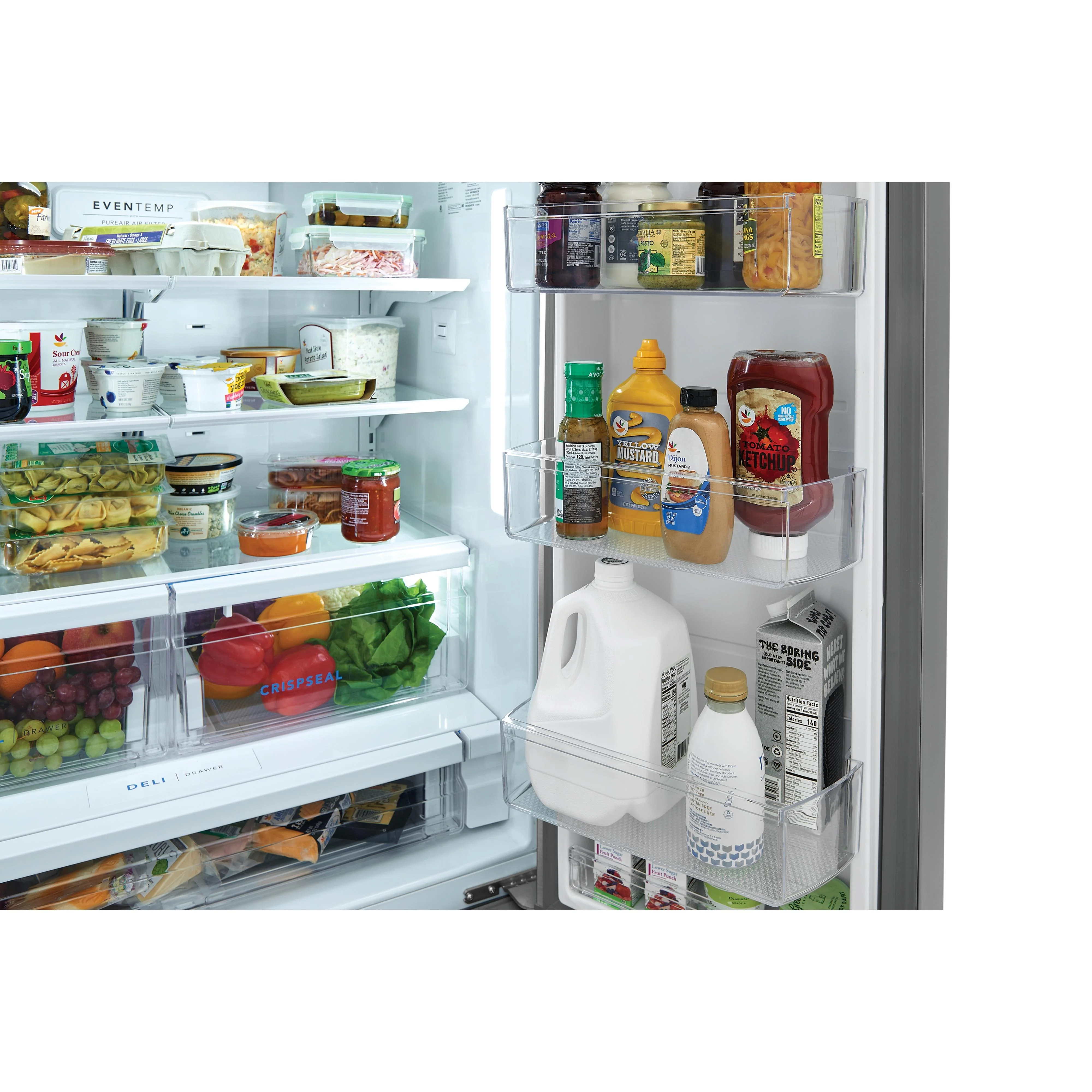 Frigidaire 36-inch, 27.8 cu. ft. French 3-Door Refrigerator with Dispenser FRFS2823AS - Image 8