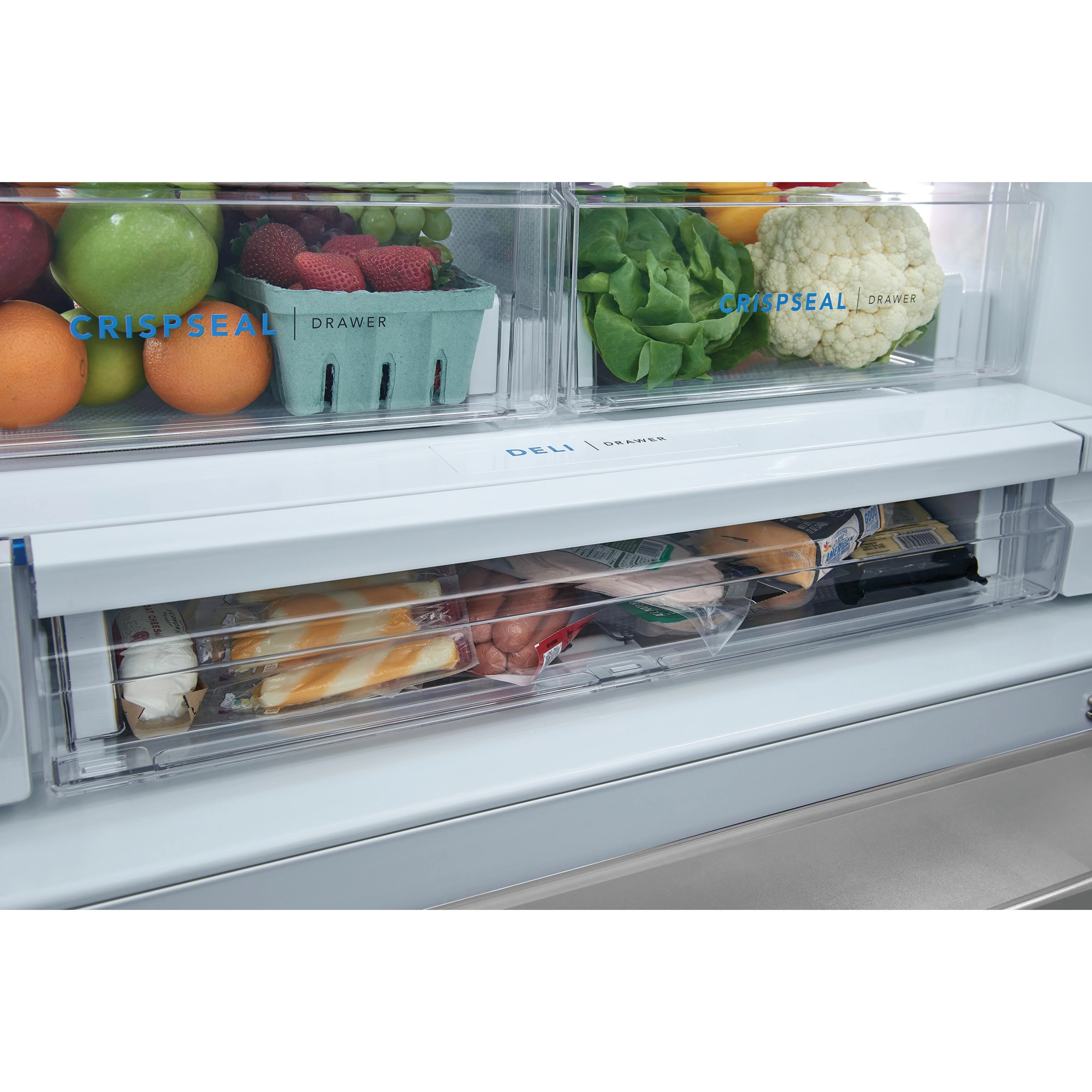 Frigidaire 36-inch, 27.8 cu. ft. French 3-Door Refrigerator with Dispenser FRFS2823AS - Image 9
