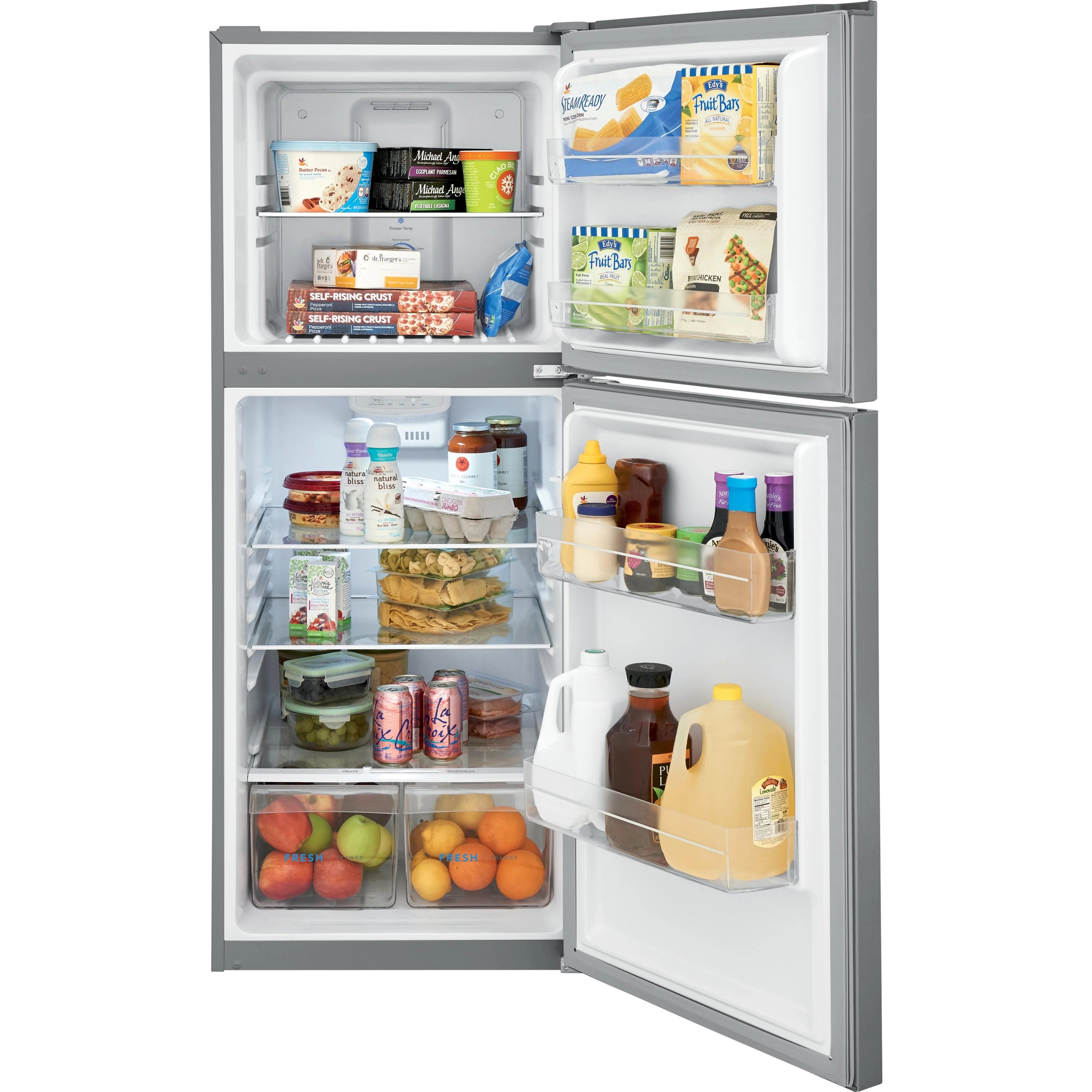 Frigidaire 24-inch, 10.1 cu. ft. Top Freezer Refrigerator FFET1022UV - Image 8