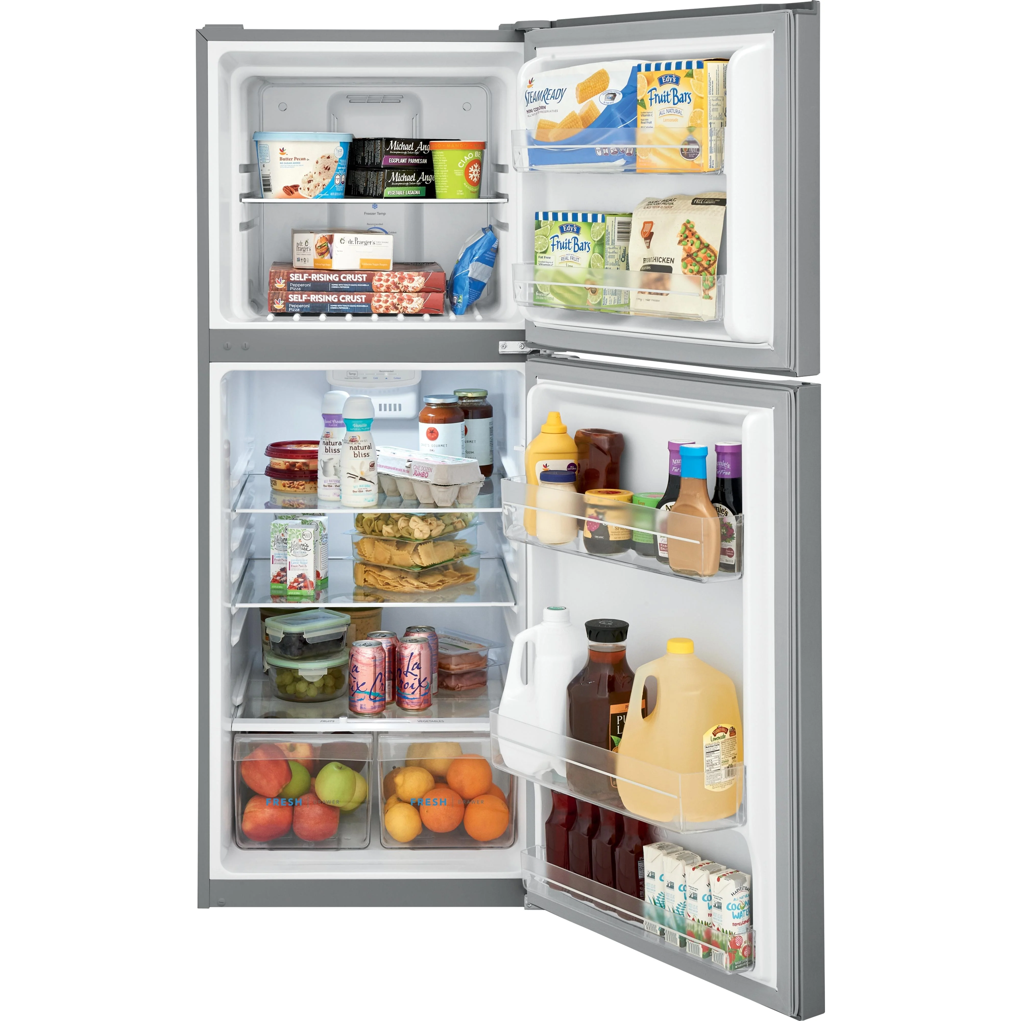Frigidaire 24-inch, 11.6 cu. ft. Top Freezer Refrigerator FFET1222UV - Image 3