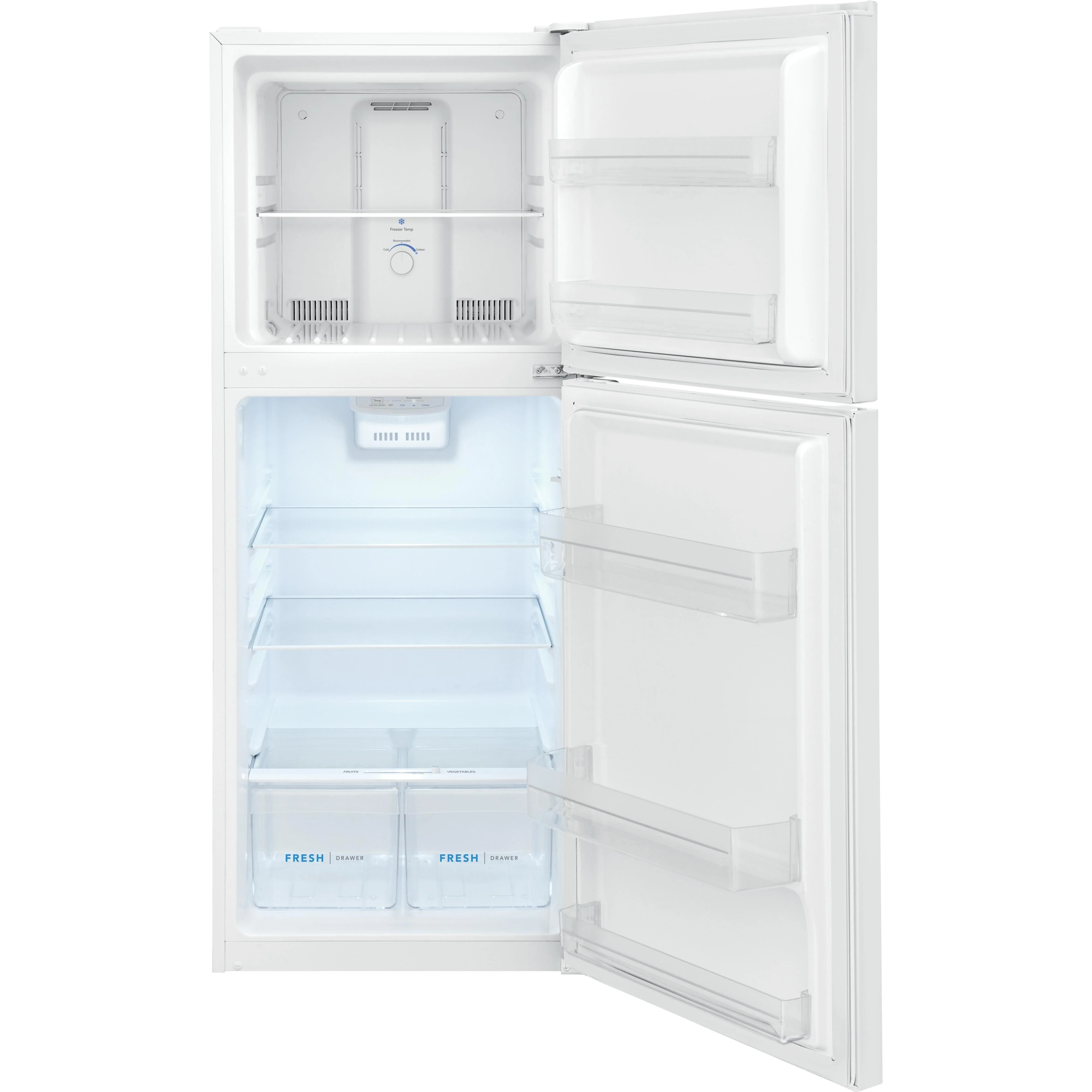 Frigidaire 24-inch, 11.6 cu. ft. Top Freezer Refrigerator FFET1222UW - Image 3