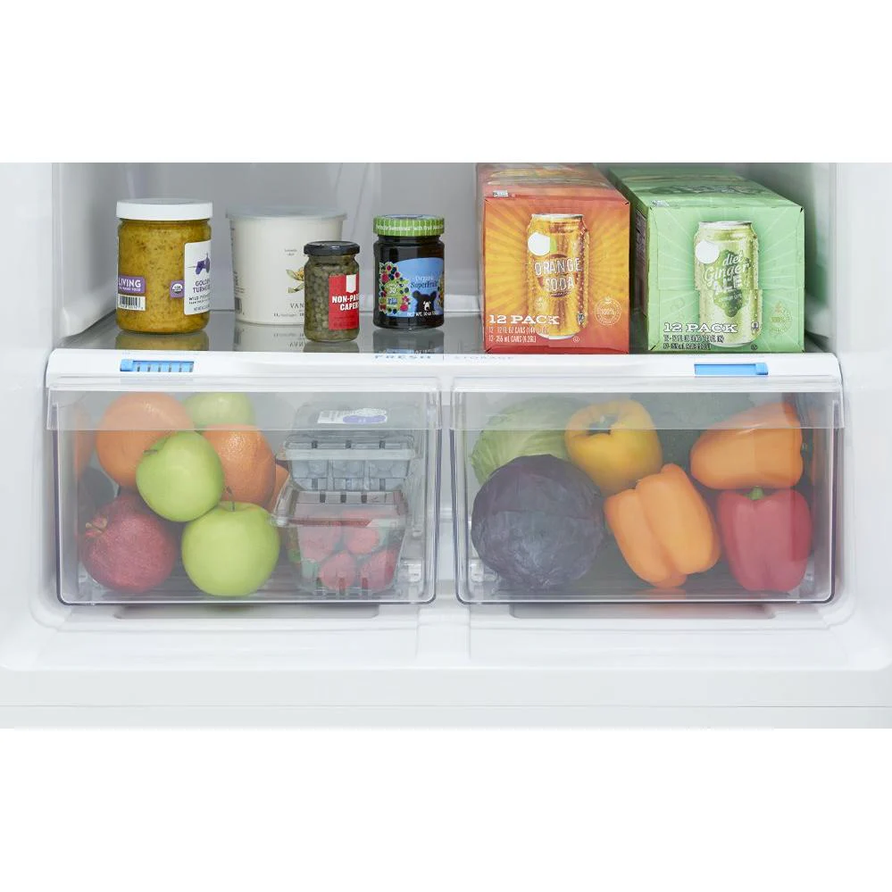 Frigidaire 30-inch, 18.17 cu. ft. Freestanding Top Freezer Refrigerator FFHT1814YW - Image 5