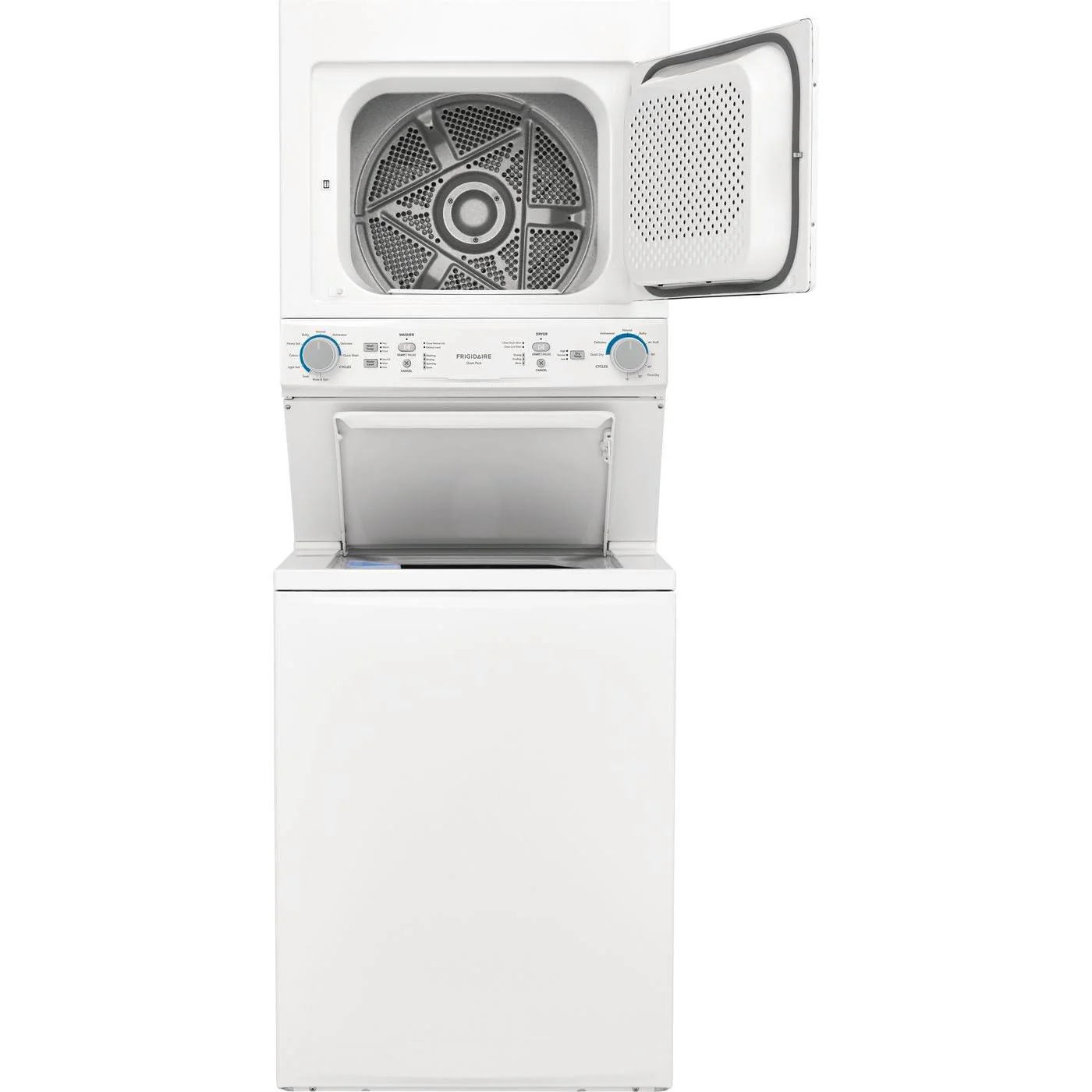 Frigidaire Stacked Washer/Dryer Electric Laundry Center FLCE752CAW - Image 3