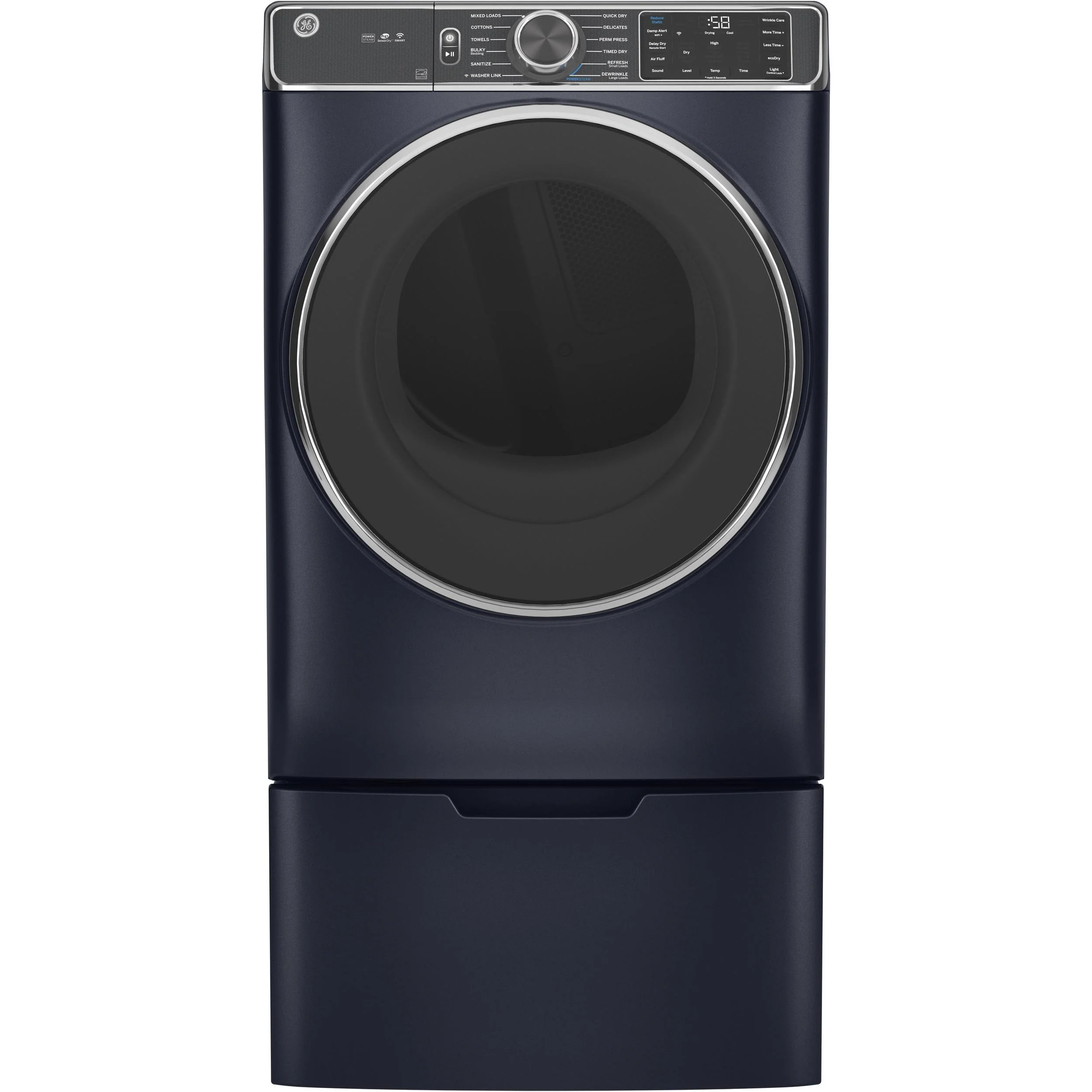 GE 28" Laundry Pedestal with Storage Drawer GFP1528PNRS - Image 3