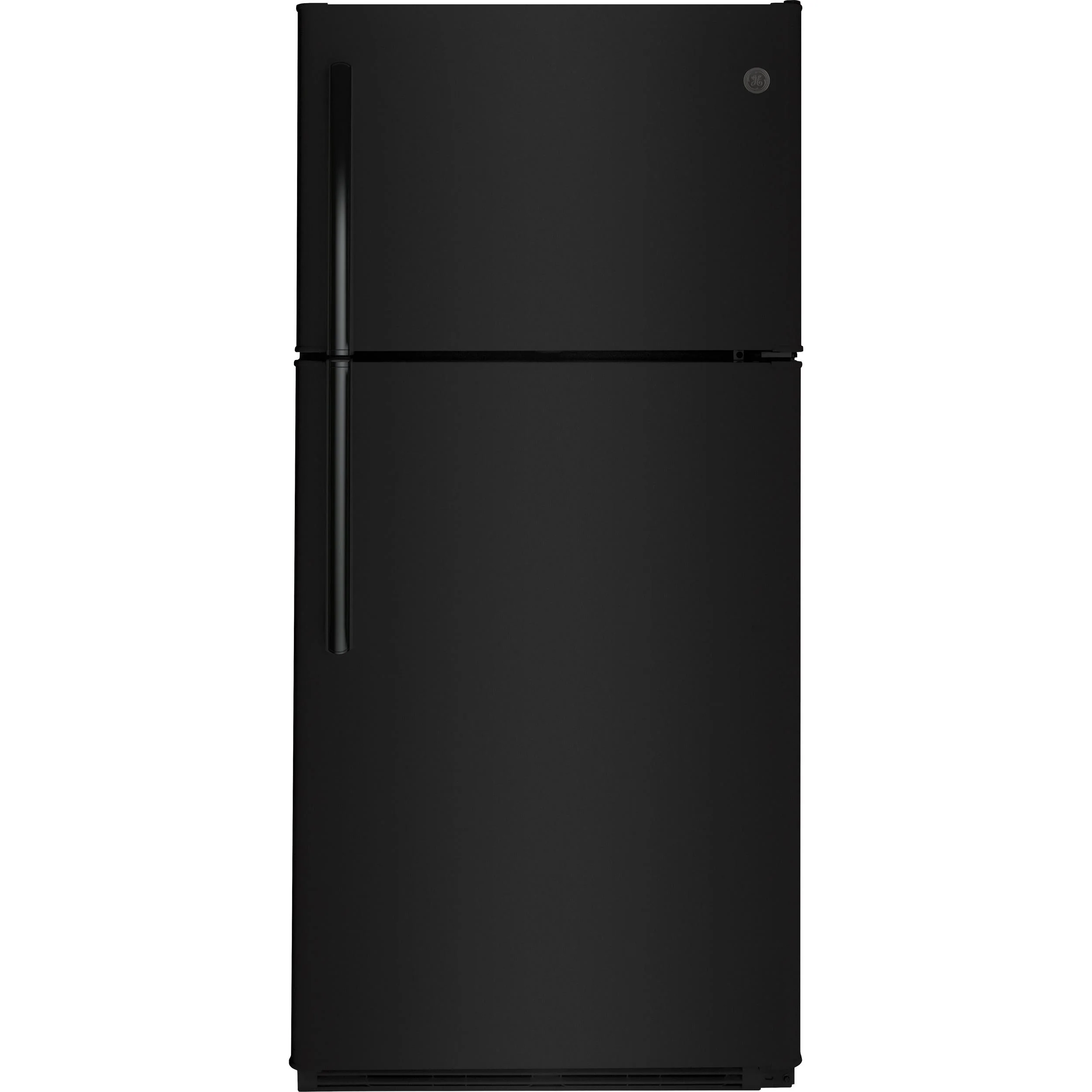 GE 30-inch, 18 cu. ft. Top Freezer Refrigerator with Reversible Door GTE18FTLKBB