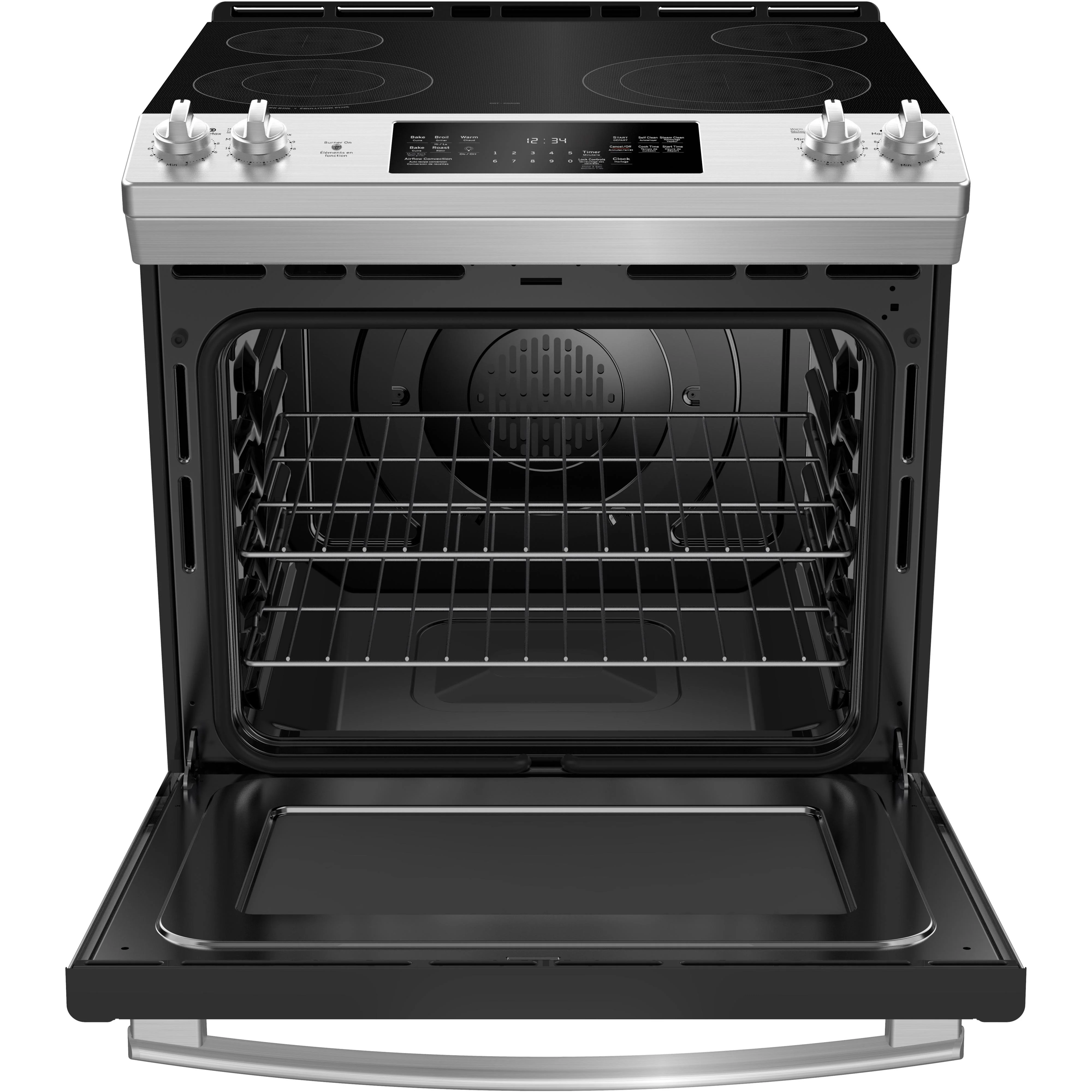GE 30-inch Slide-In Electric Range JCS830SMSS - Image 5