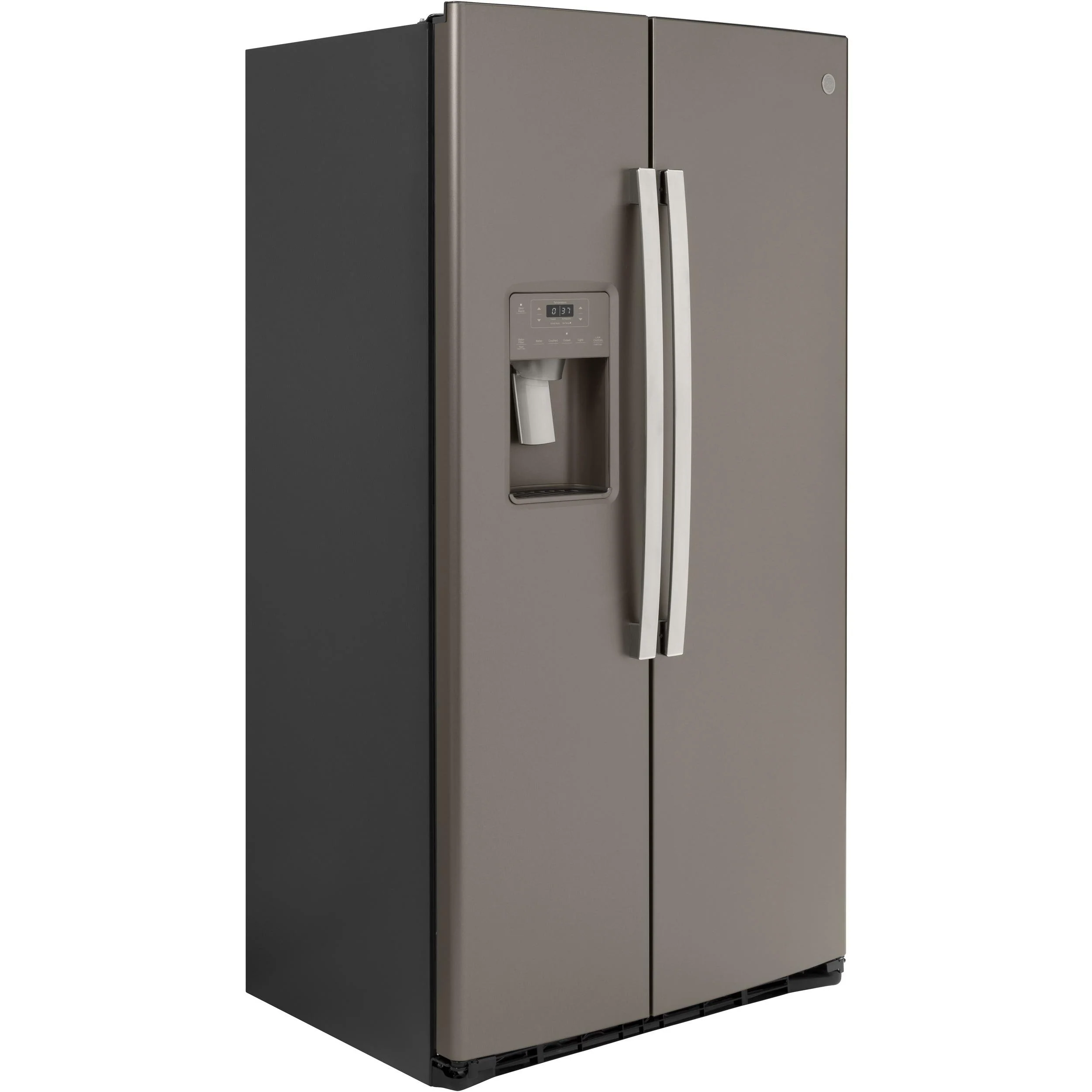 GE 36-inch, 21.8 cu.ft. Counter-Depth Side-by-Side Refrigerator with Water and Ice Dispensing System GZS22IMNES - Image 5