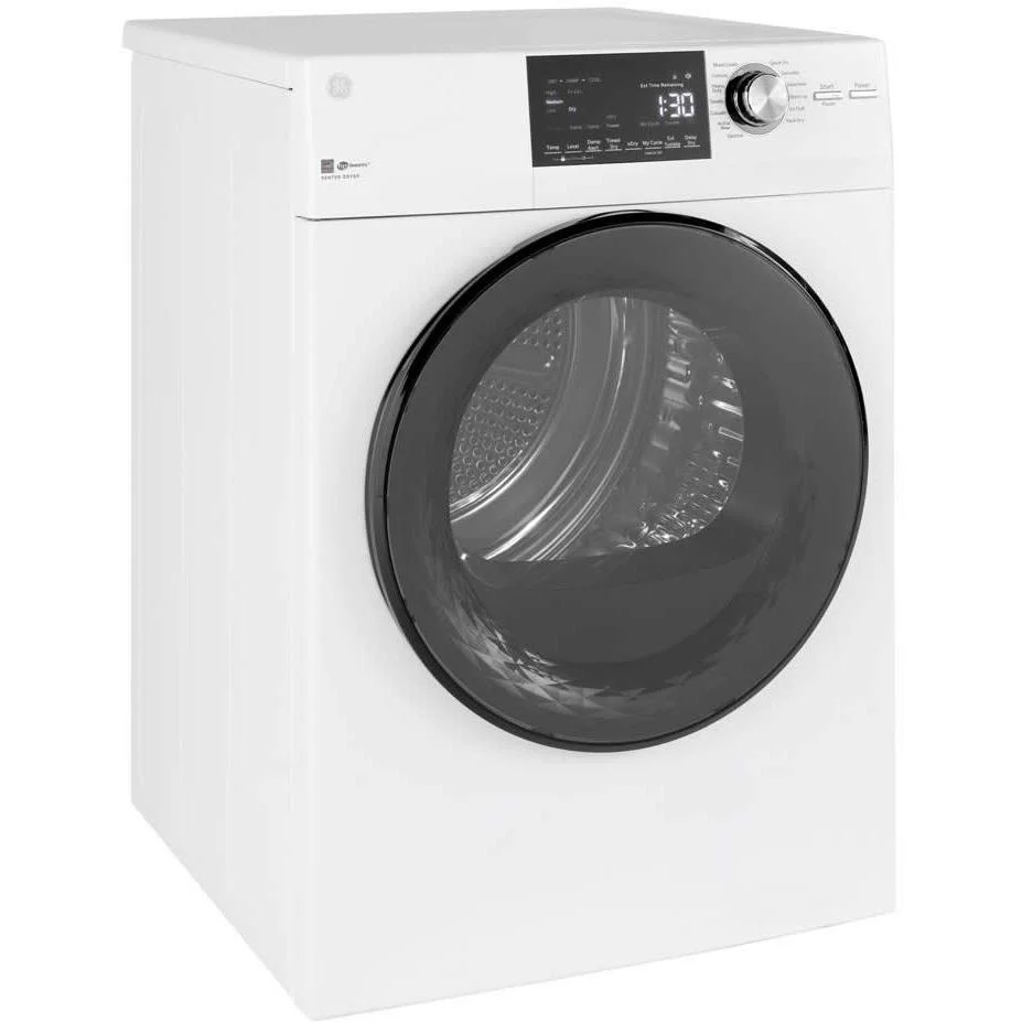 GE 4.1 cu. ft. Electric Dryer with Sensor Dry GFD14JSINWW - Image 2