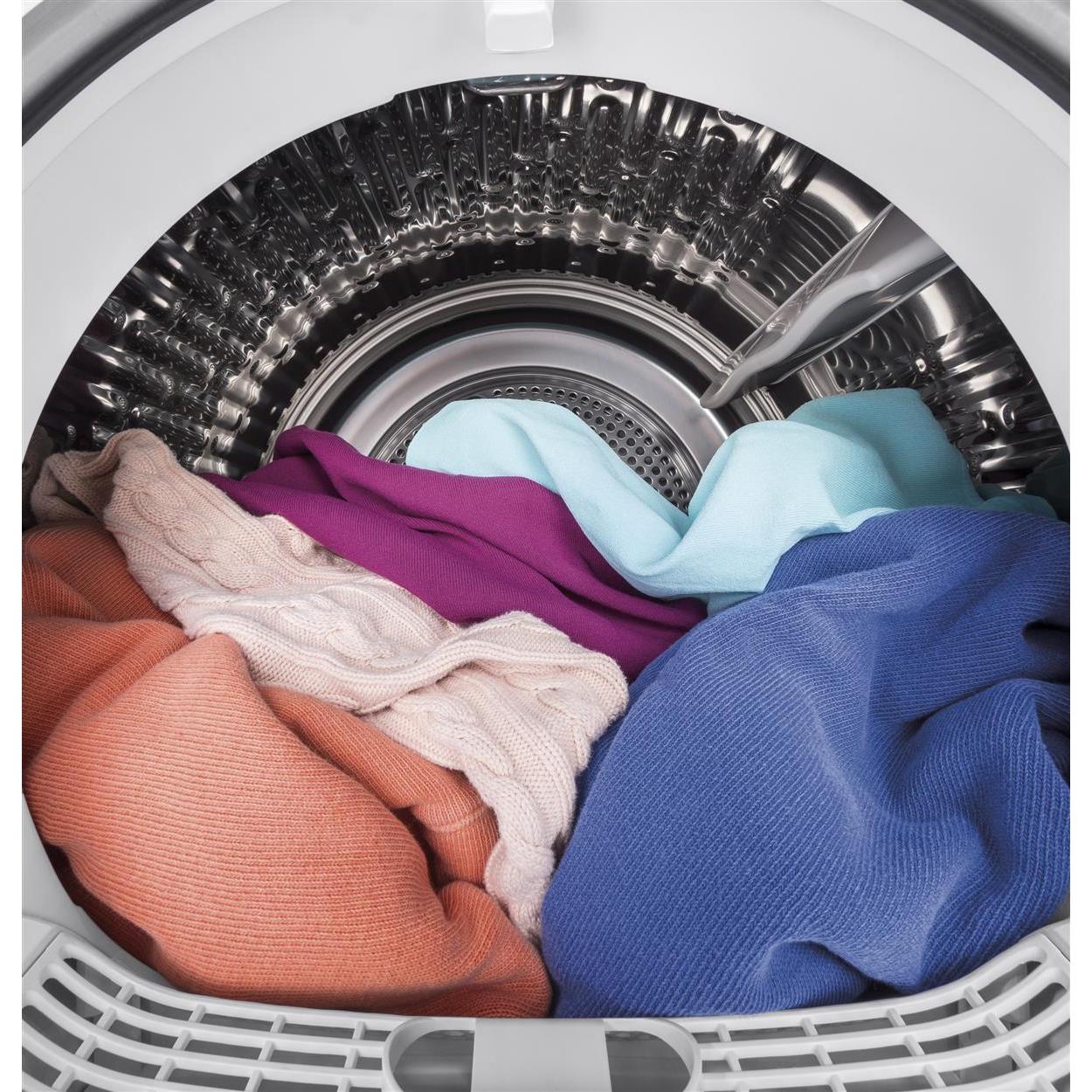 GE 4.1 cu. ft. Ventless Electric Dryer with Sensor Dry GFT14JSIMWW - Image 6