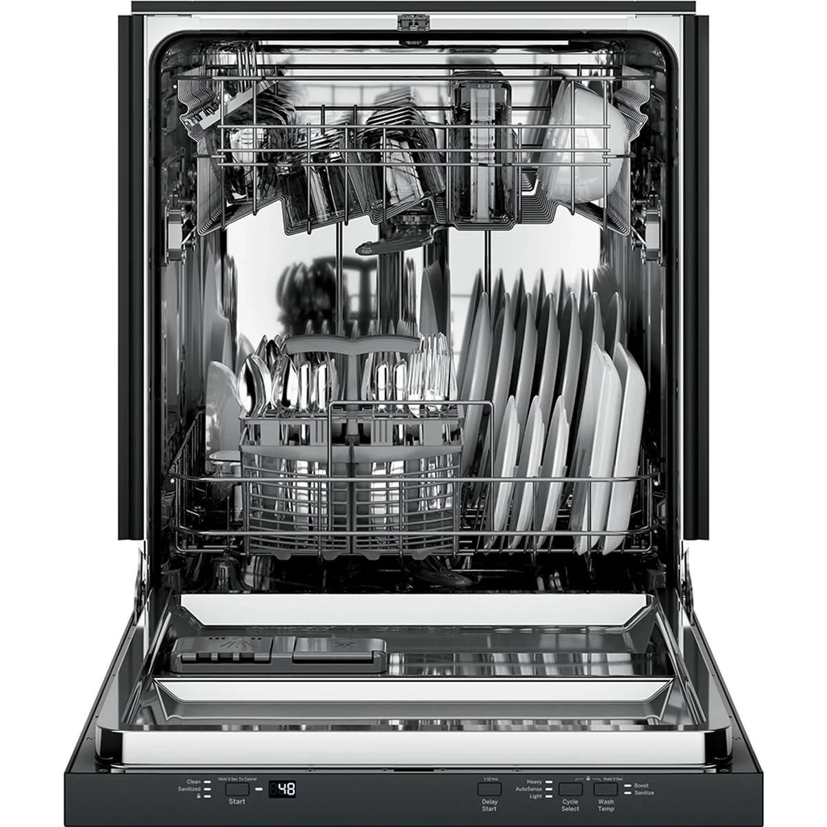 GE Built-in Dishwasher with CleanSensor Wash UBT410SGVBB - Image 2