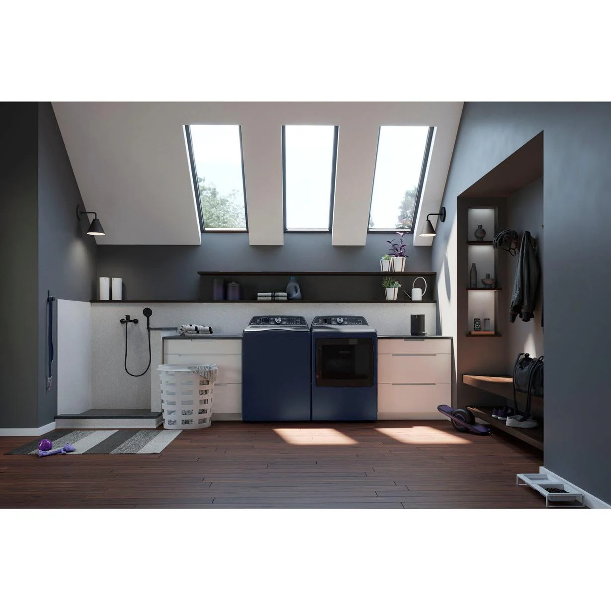 GE Profile 7.3 cu. ft. Electric Dryer with Wi-Fi PTD90EBMTRS - Image 6